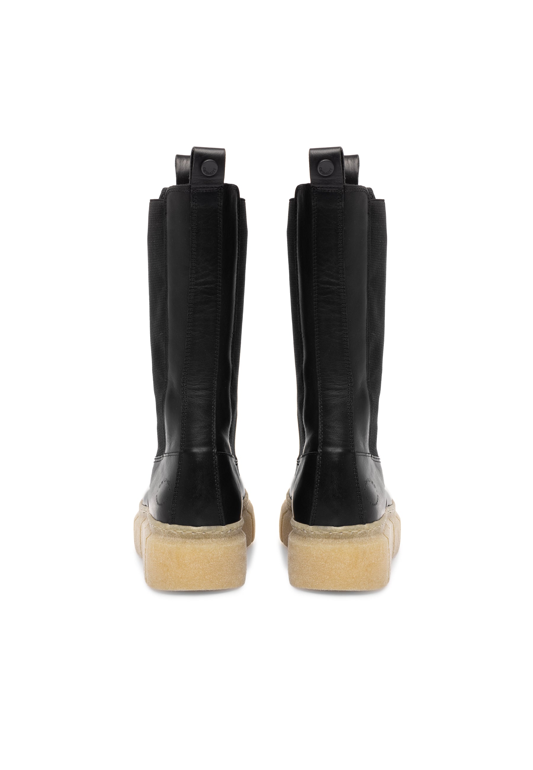 CASHOTT CASFLORA Chelsea Boot Leather Chelsea Black
