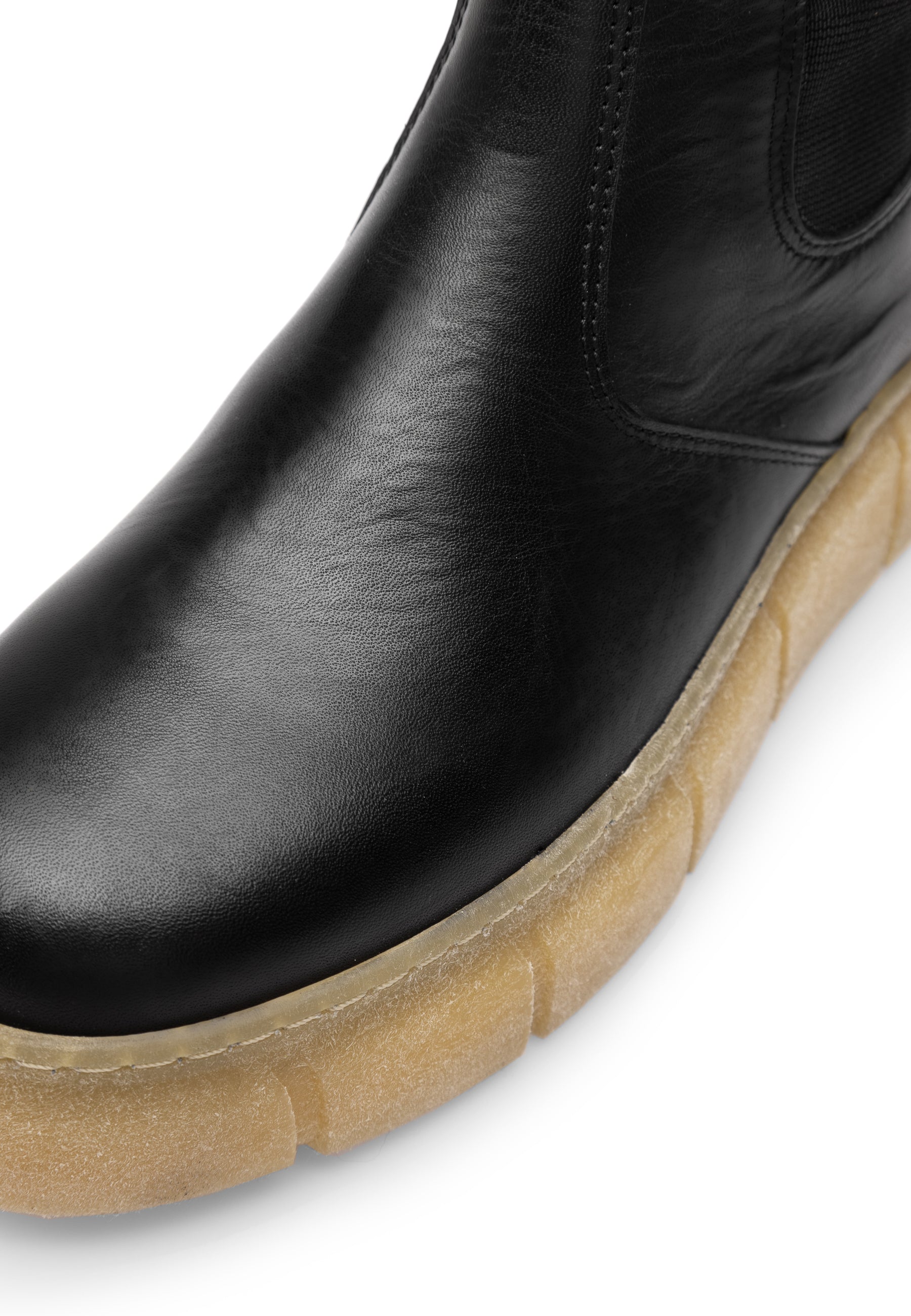 CASHOTT CASFLORA Chelsea Boot Leather Chelsea Black