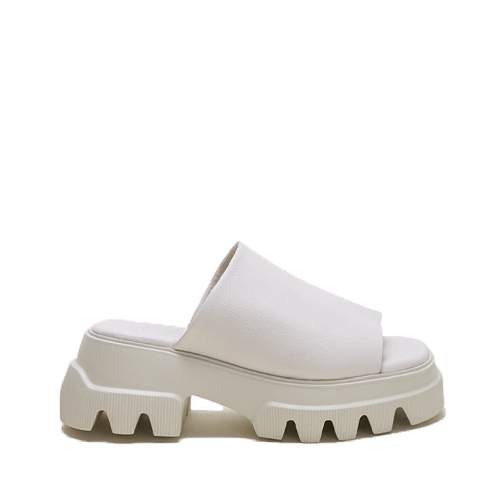 Vitello Eggshell Chunky Slides Sandals CPH231 - 1