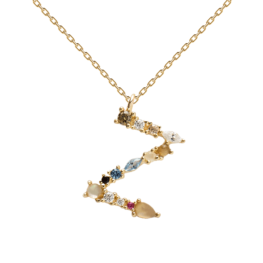 PDPAOLA LETTER Z NECKLACE