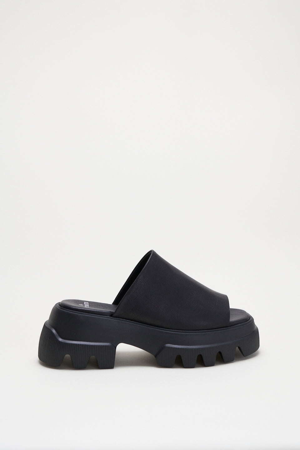 Vitello Black Chunky Slides Sandals CPH231BLACK - 7
