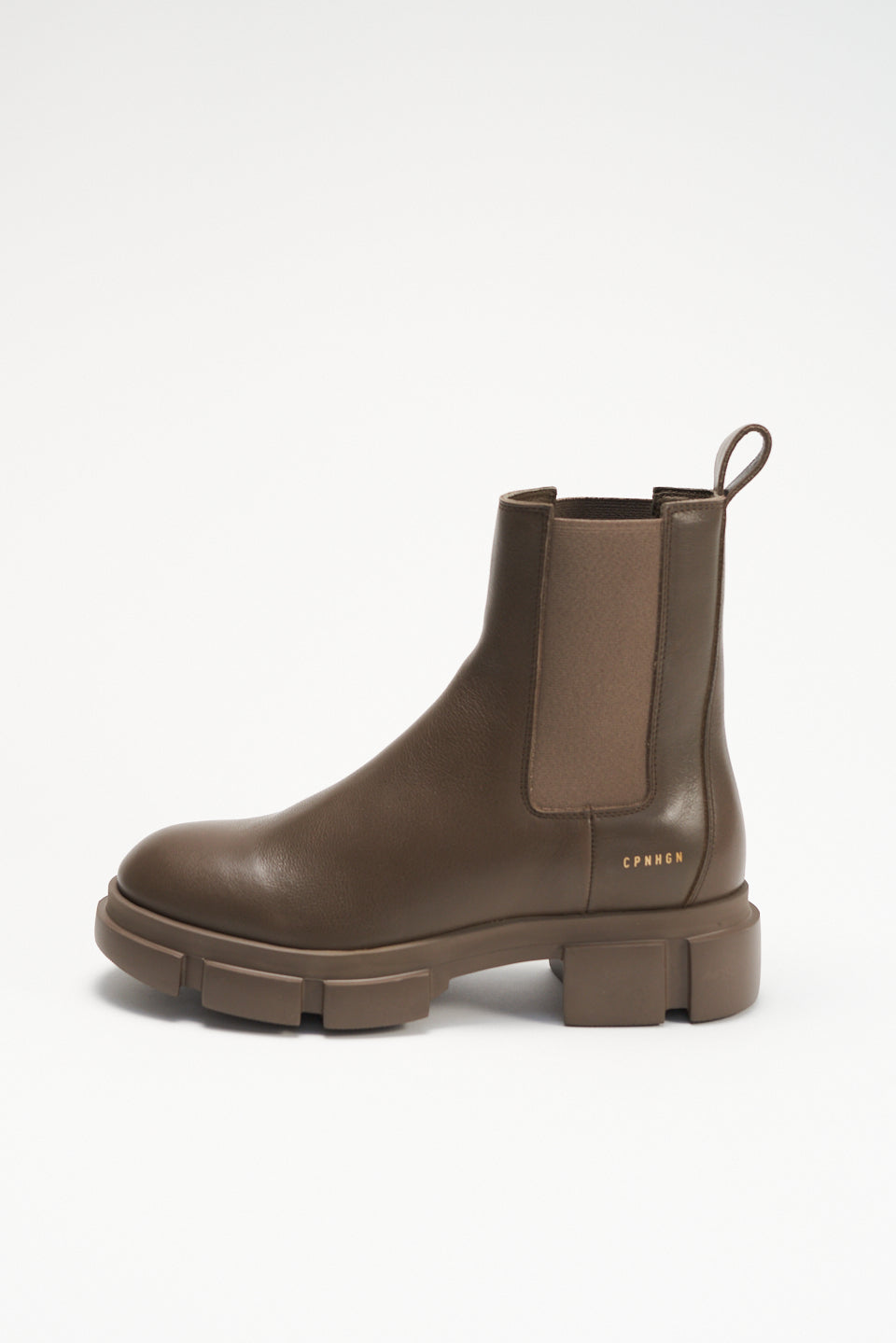 Vitello Khaki Low Chelsea Boots CPH570KHAKI-4