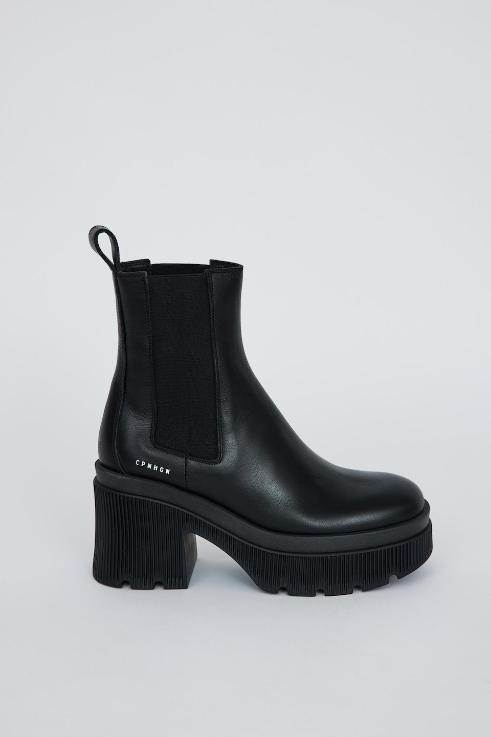 Vitello Black Ankle Boots CPH597BLACK - 6