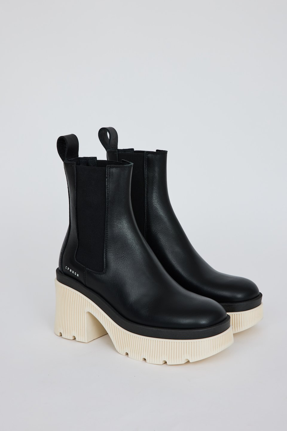 Vitello Black Butter Ankle Boots CPH597BUTTER - 3