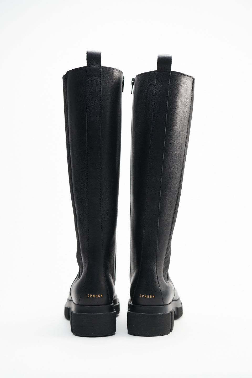 Vitello Black High Chelsea Boots CPH667BLACK - 6