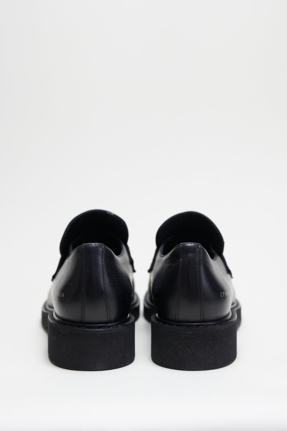 Vitello Black Chunky Loafers CPH797 - 5