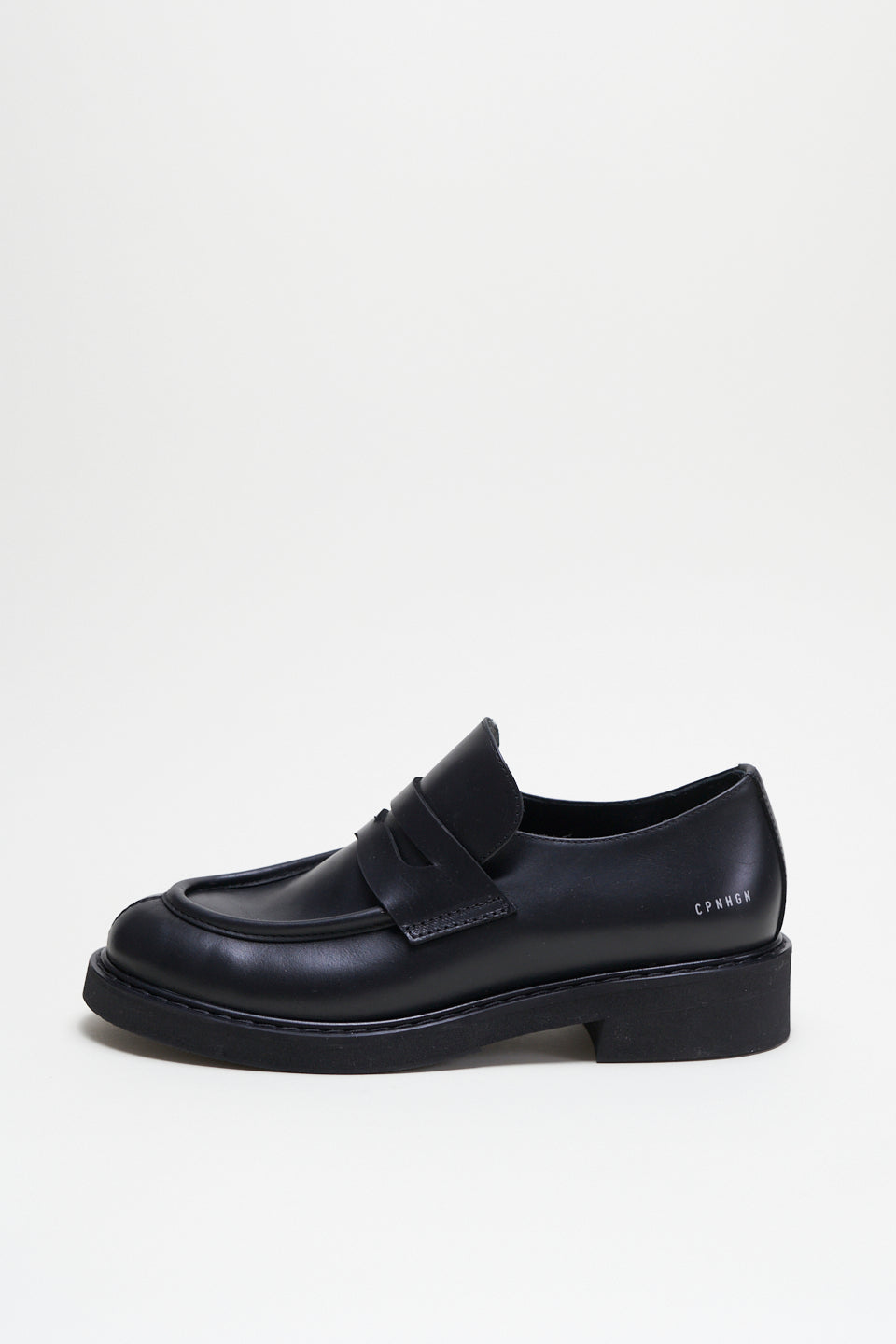 Vitello Black Chunky Loafers CPH797 - 6