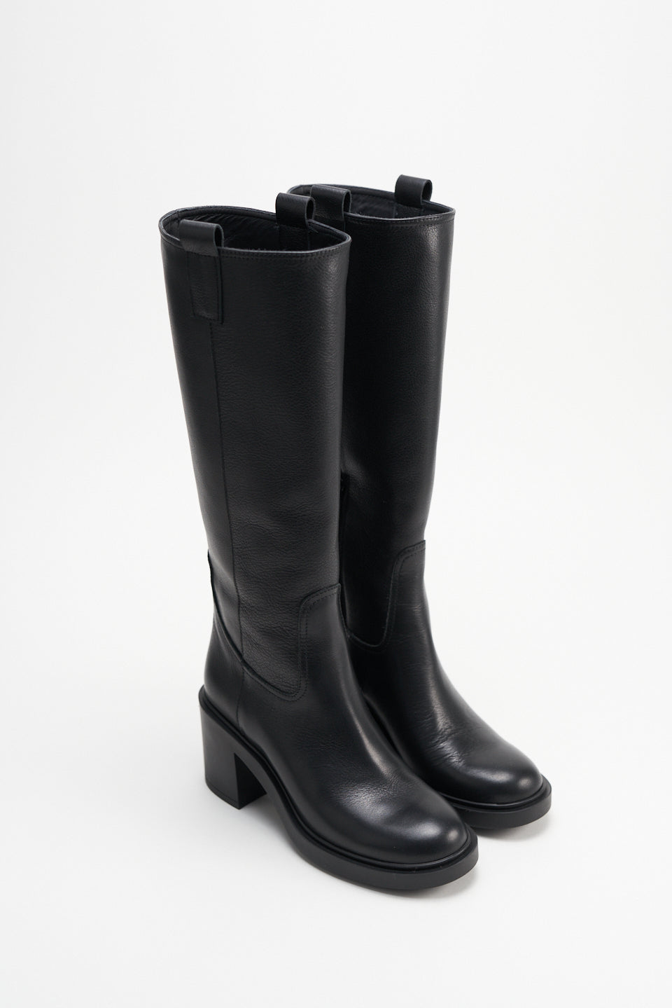 Vitello Black High Boots CPH827 - 3