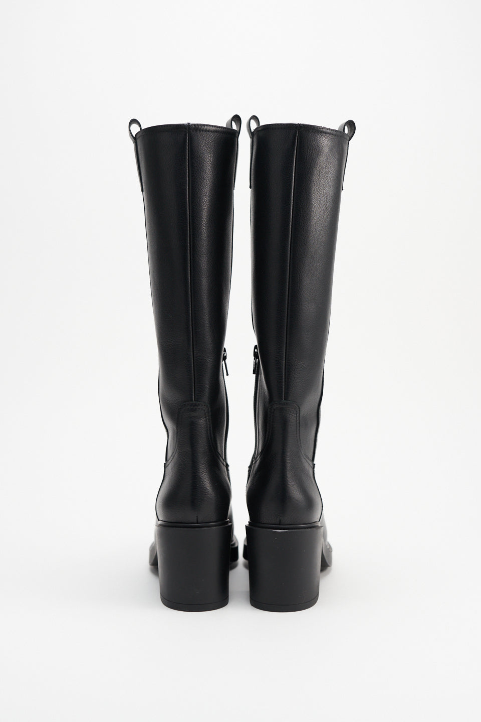Vitello Black High Boots CPH827 - 7