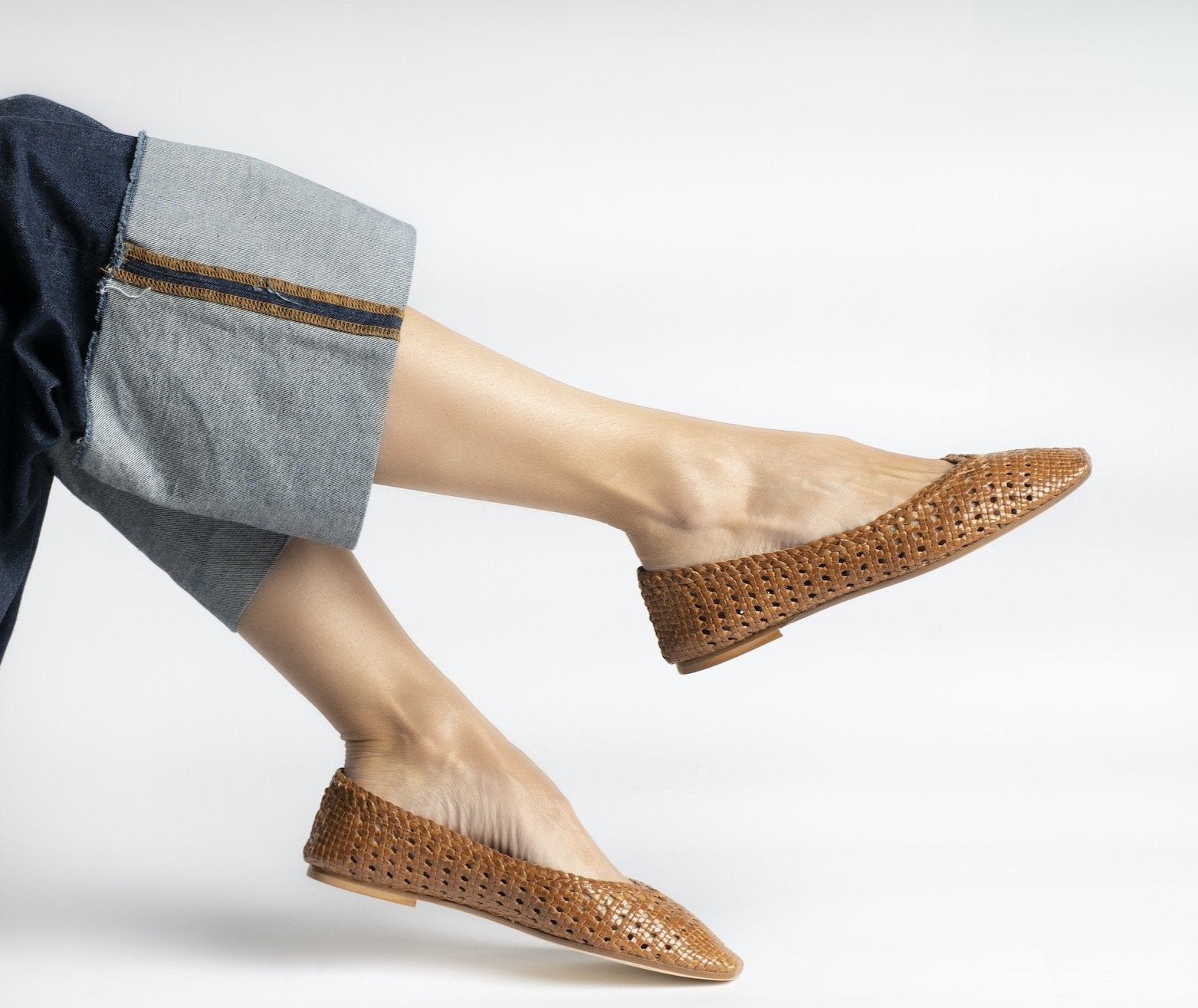 Corfu Hard Braided Flats - 2