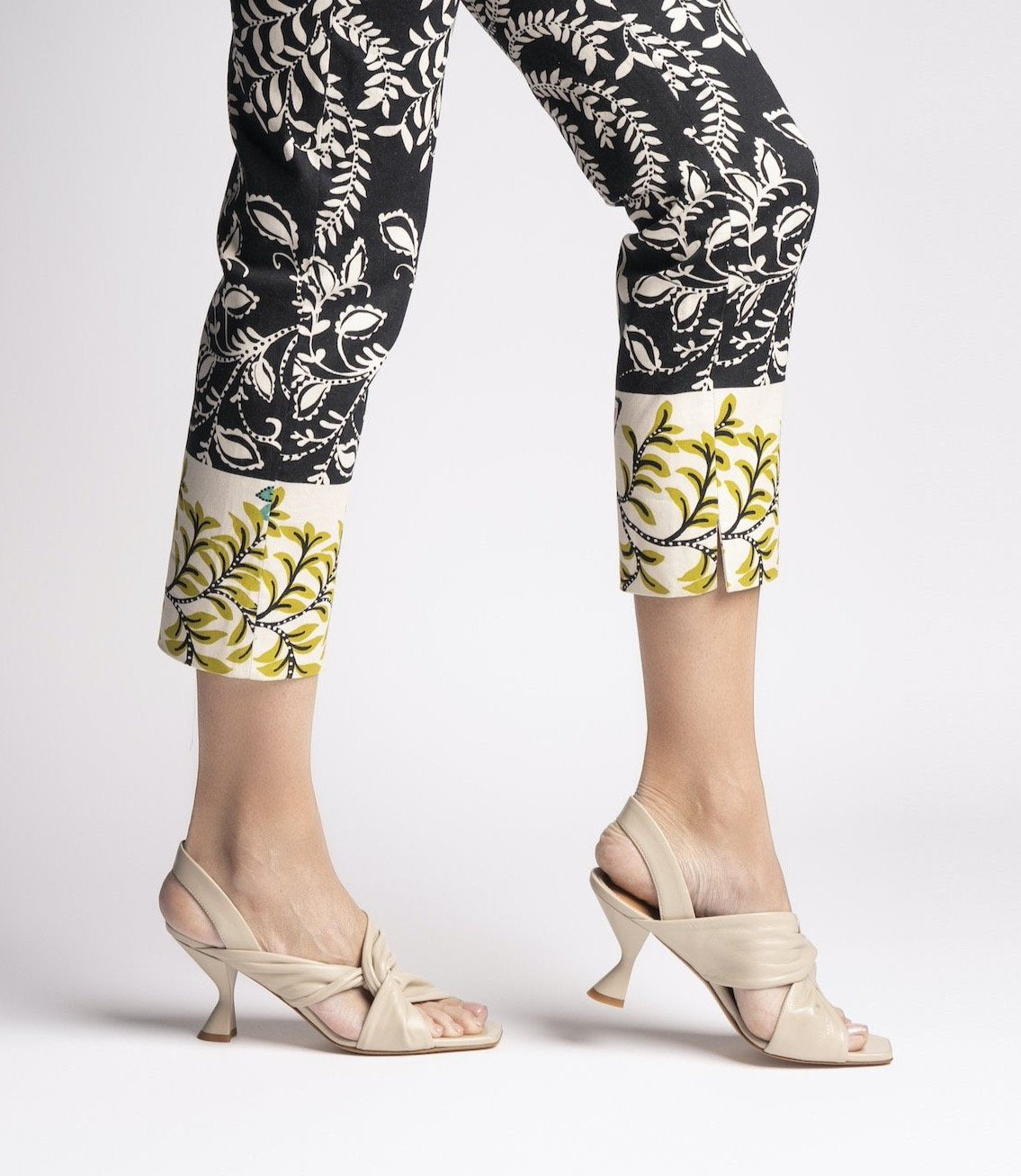 Asami Nude Beige Soft Nappa Sandals - 9