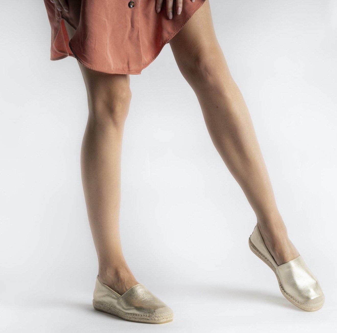 Dolores Gold Espadrille - 6