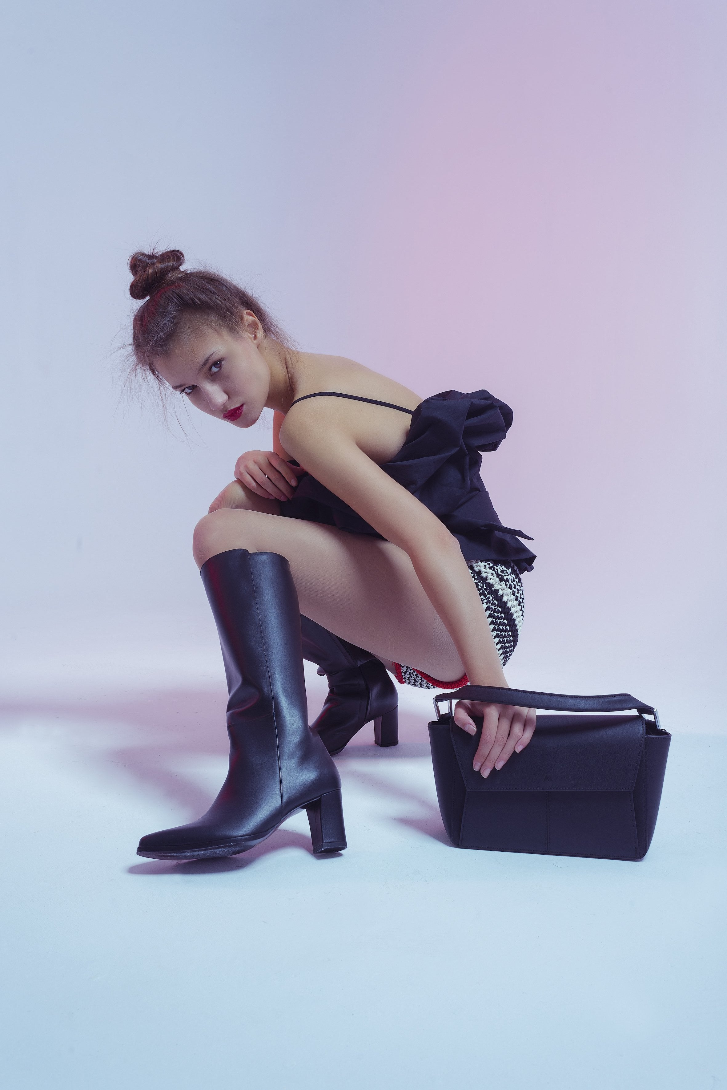 Tuva Nappa Black Boots - 6
