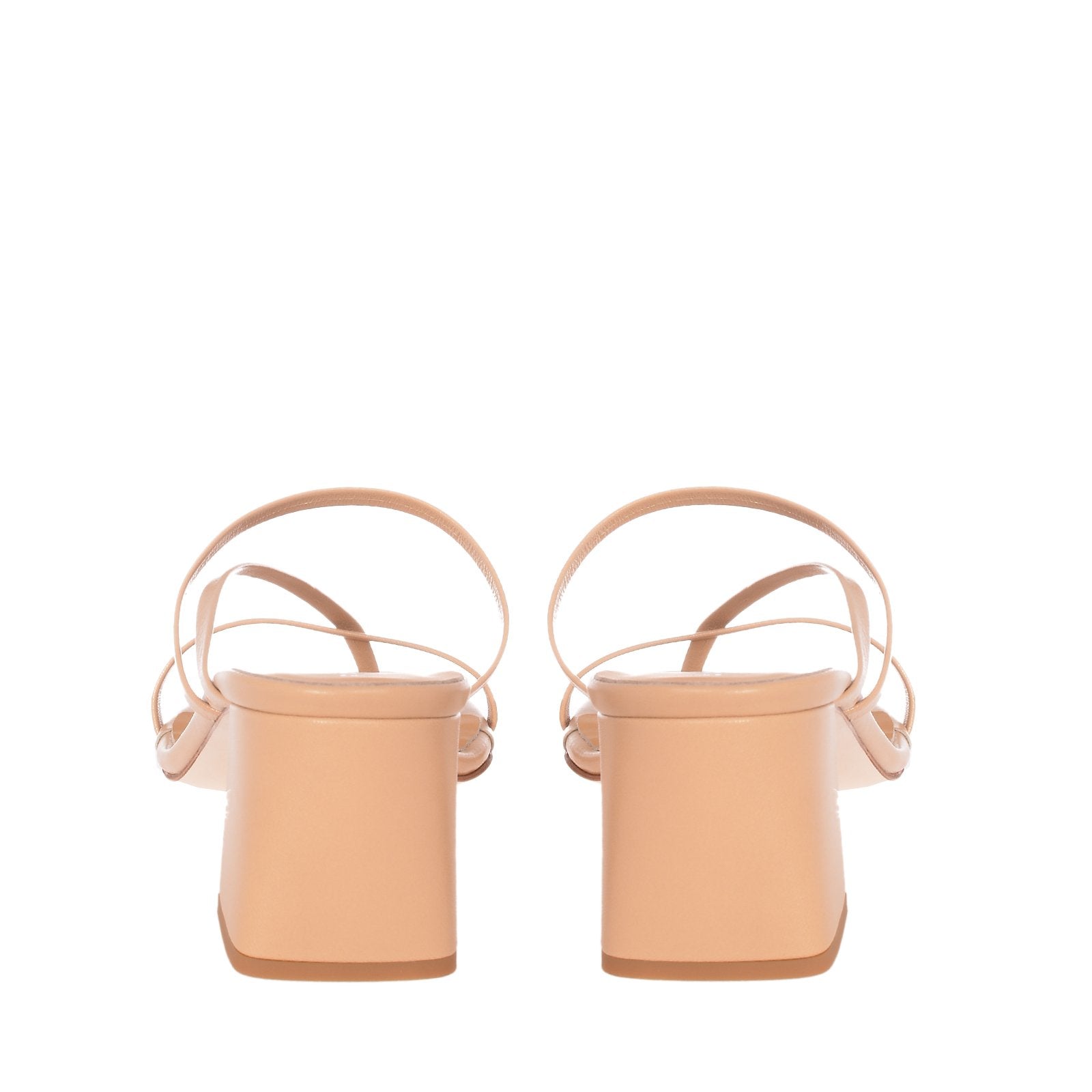 Nature Nude Leather Sandals YUTA5878 - 7