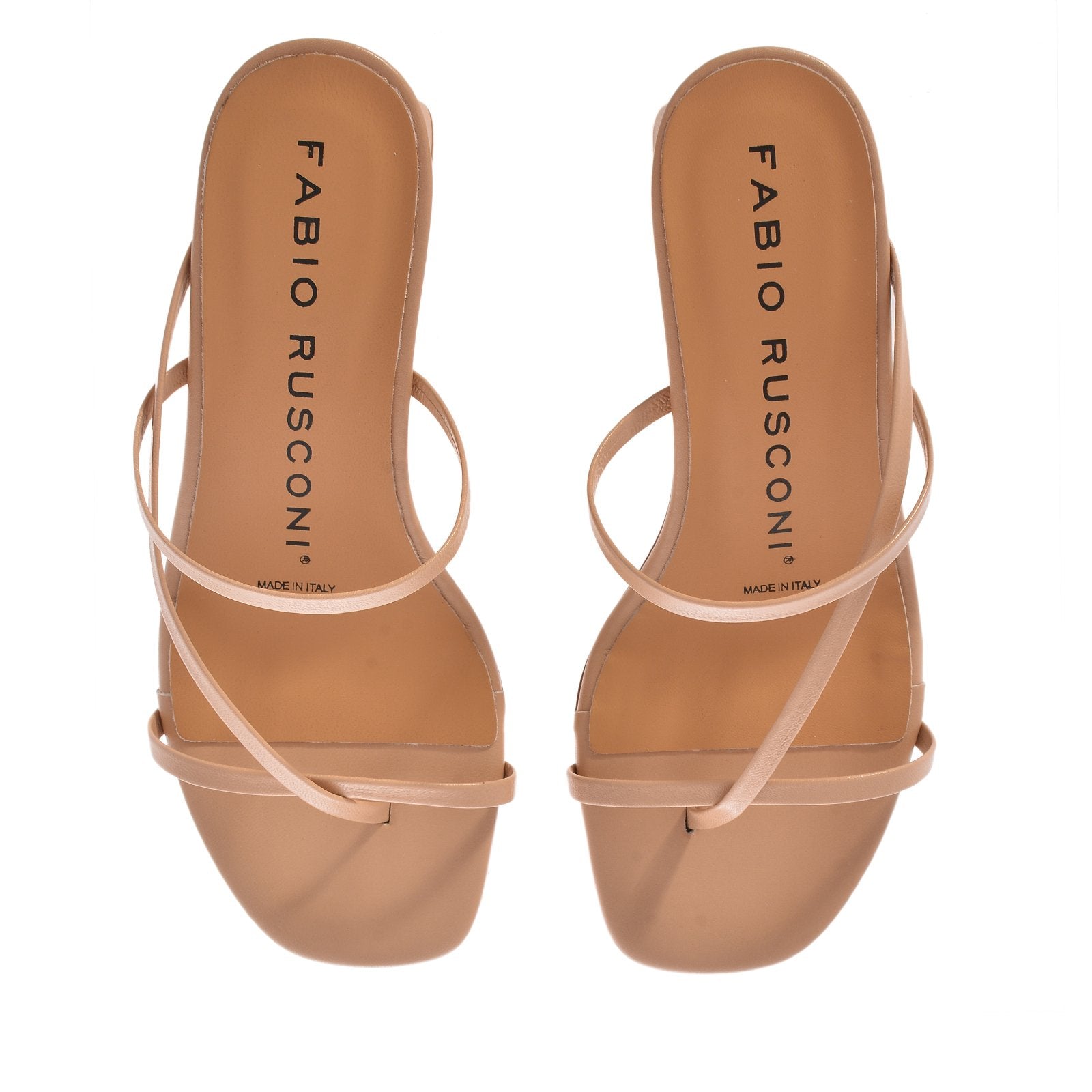 Nature Nude Leather Sandals YUTA5878 - 4