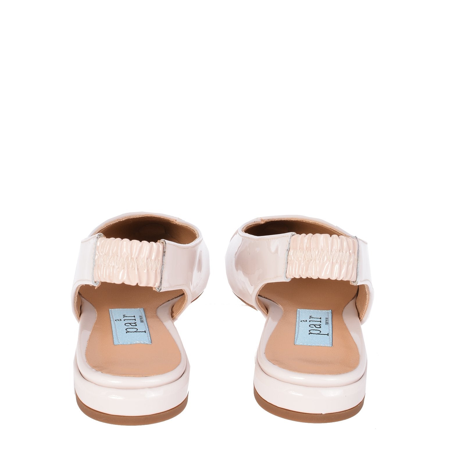 Open Side Flats In White NASH 4 - 7