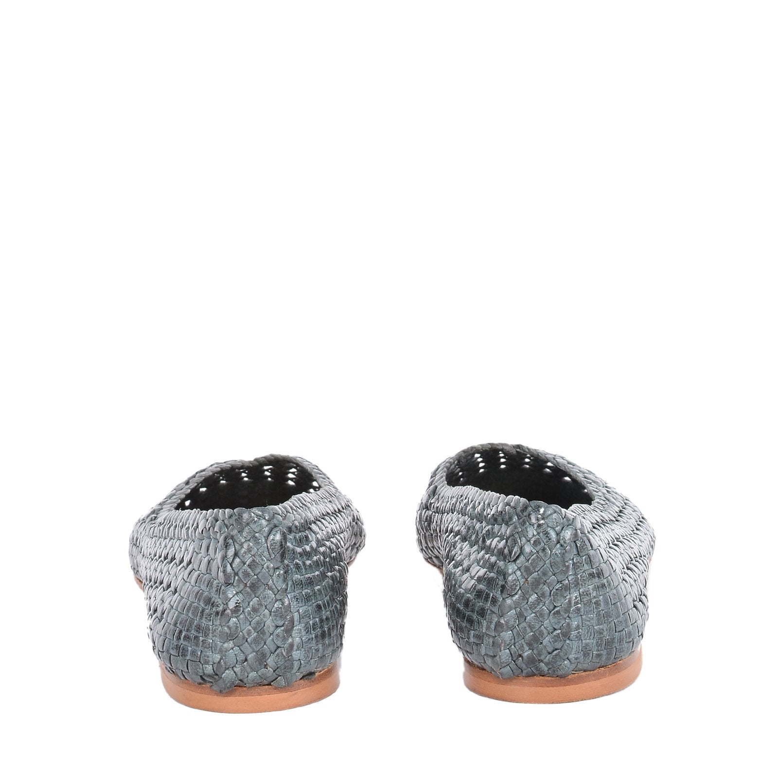 Corfu Jeans Braided Flats GOAT-JEANS - 7