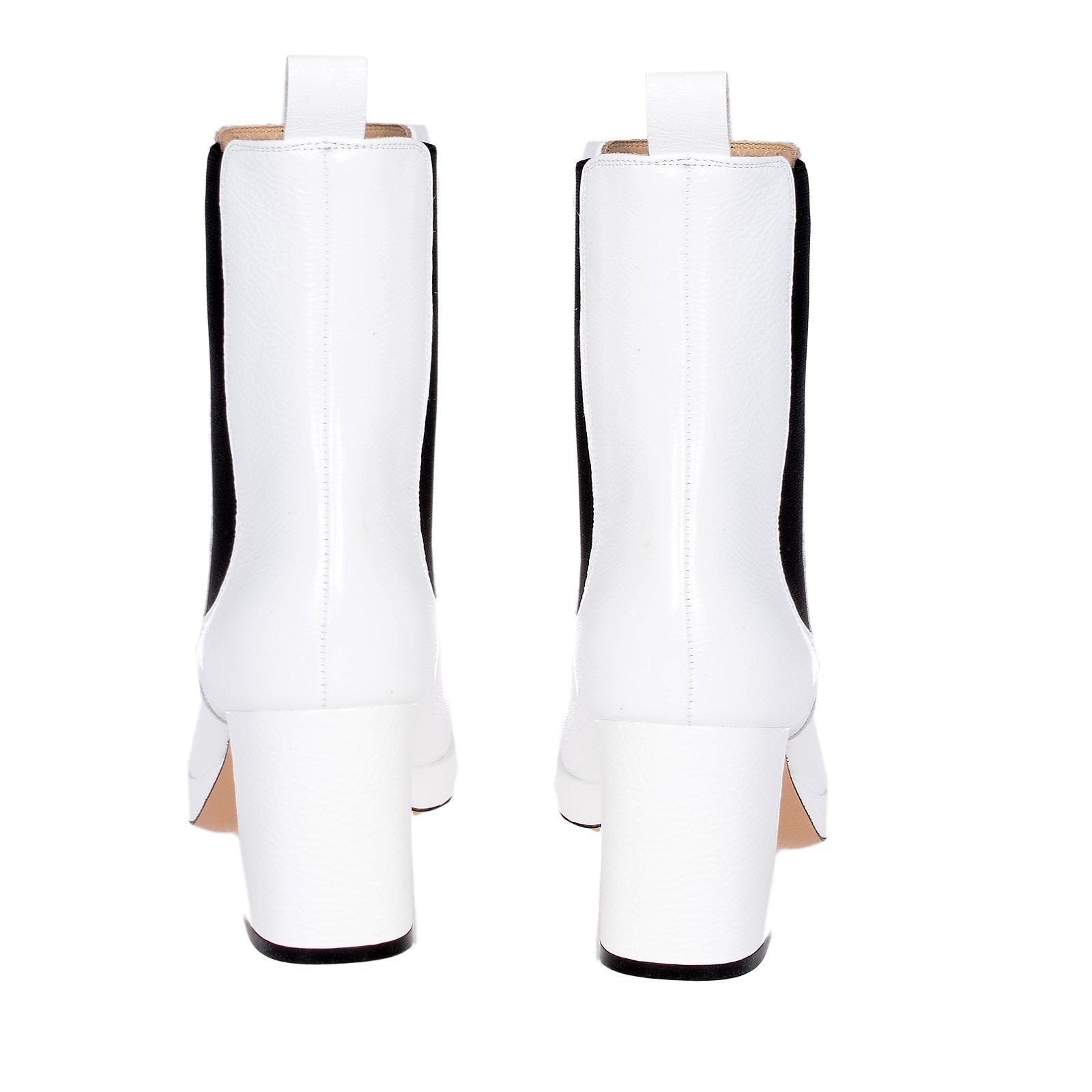 Nebo White Naplak Boots I-1960-White - 3