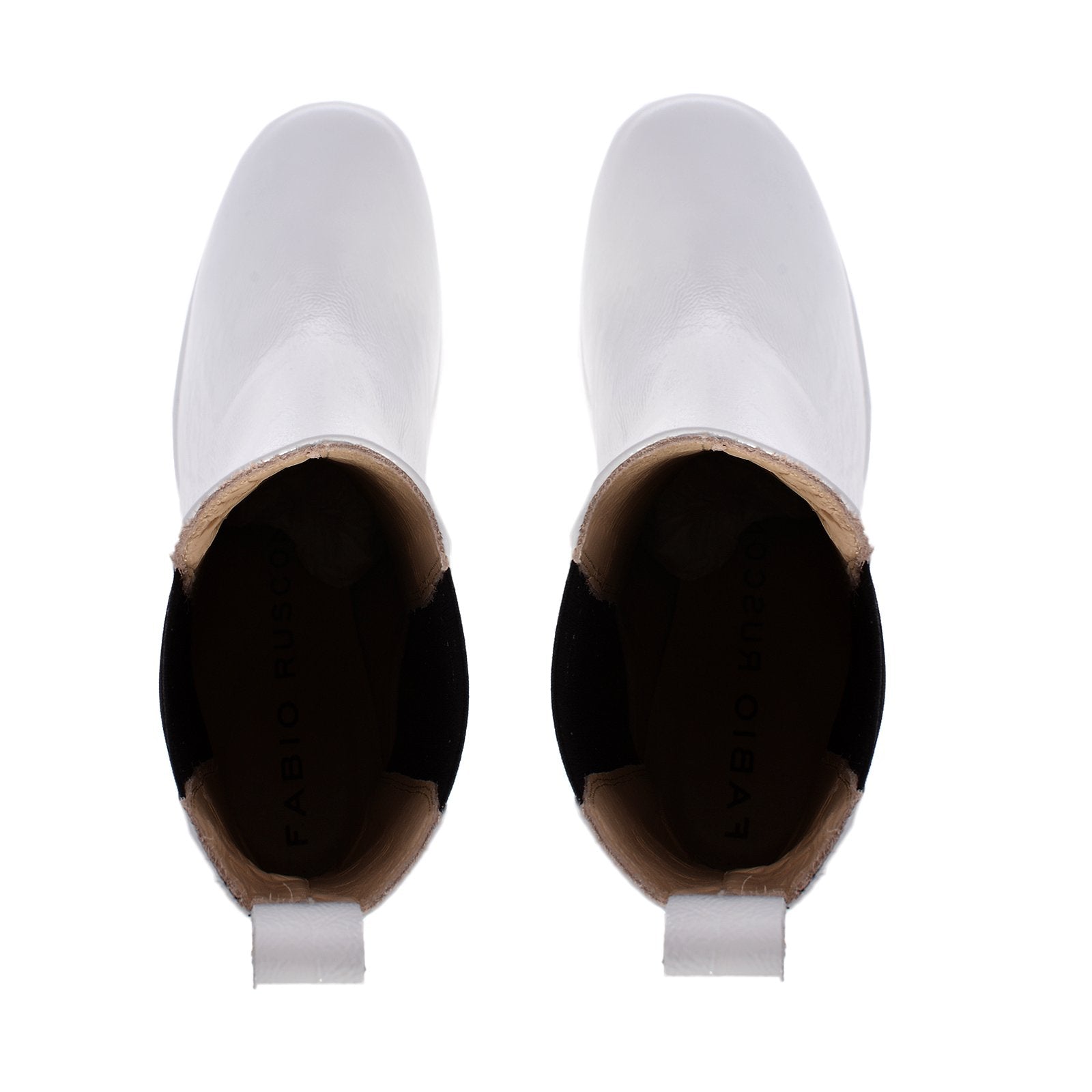 Nebo White Naplak Boots I-1960-White - 5