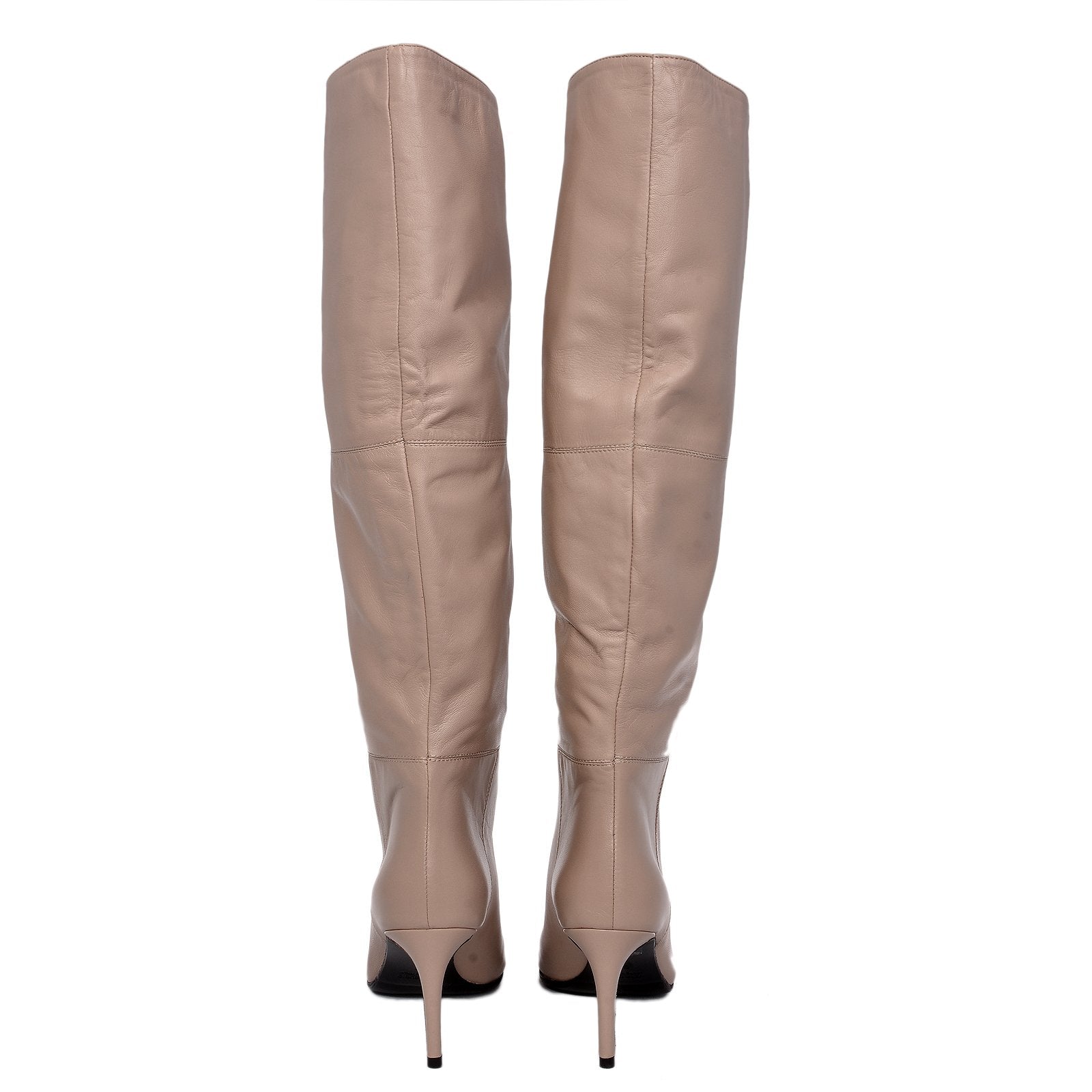Kawa Taupe Knee-Hight Boots 1310_NAPPA CORDA - 5