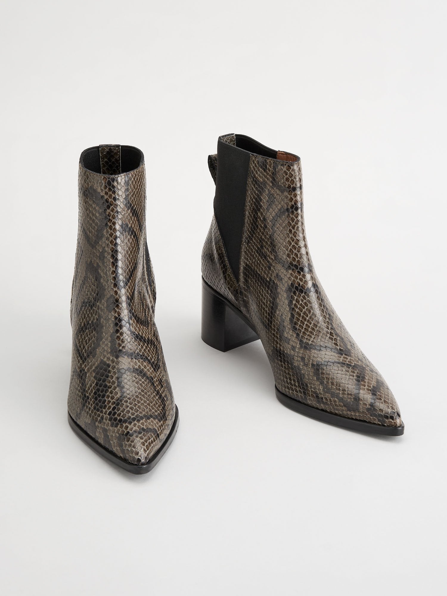 Donaci Dark Green Ankle Boots 111088 - 2
