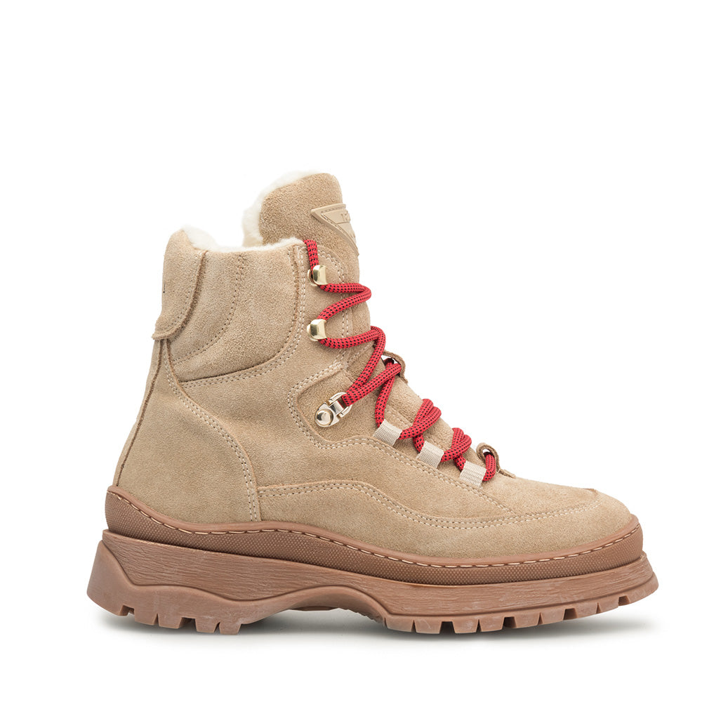 Downhill Boots Warm Suede Beige LAST1712 - 1