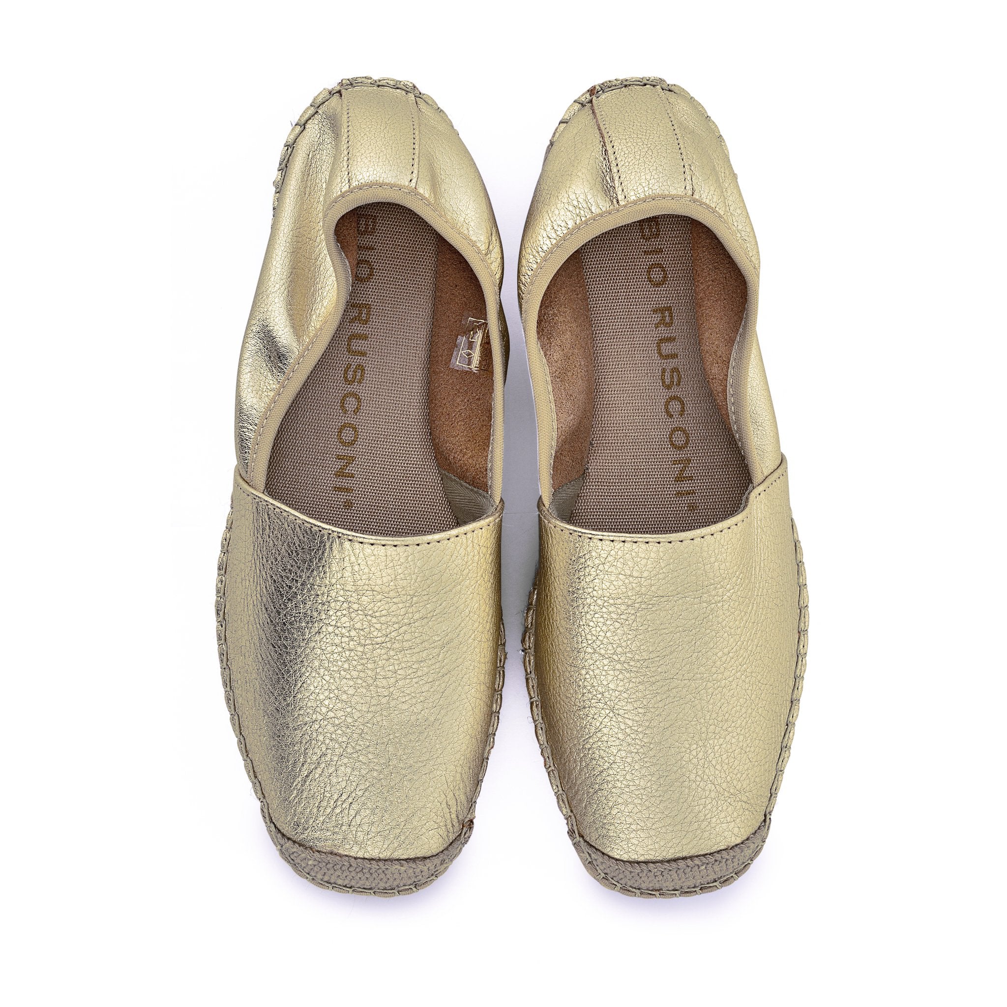 Dolores Gold Espadrille 26900/Nappa Oro - 9
