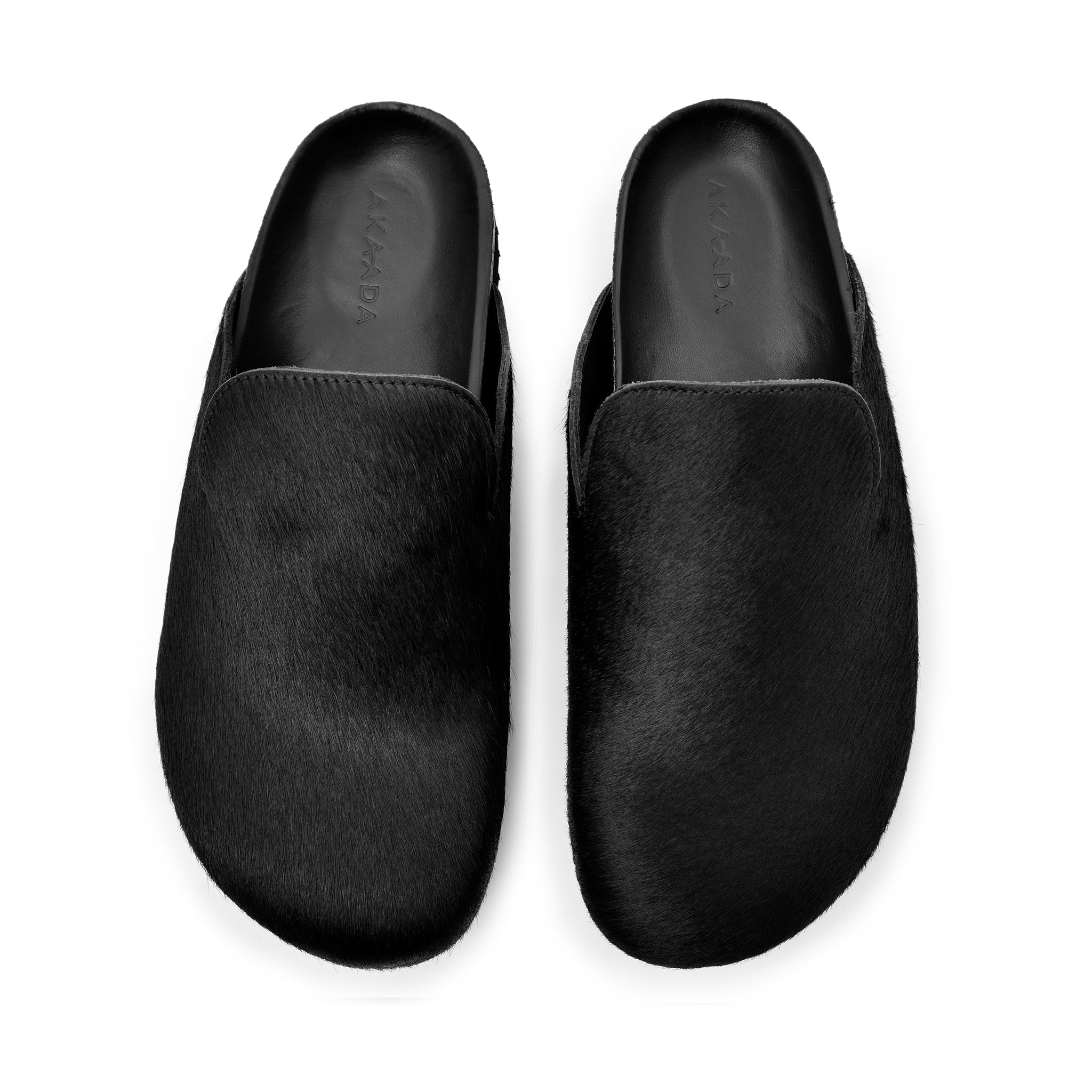 Kibo Black Pony Hair Mules C127-SINEAD - 5