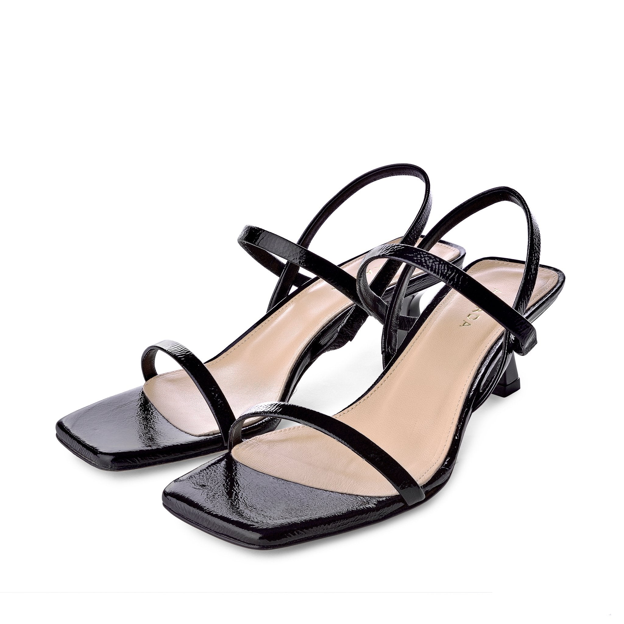 Miya Black Naplak Sandals 1408-01 - 8
