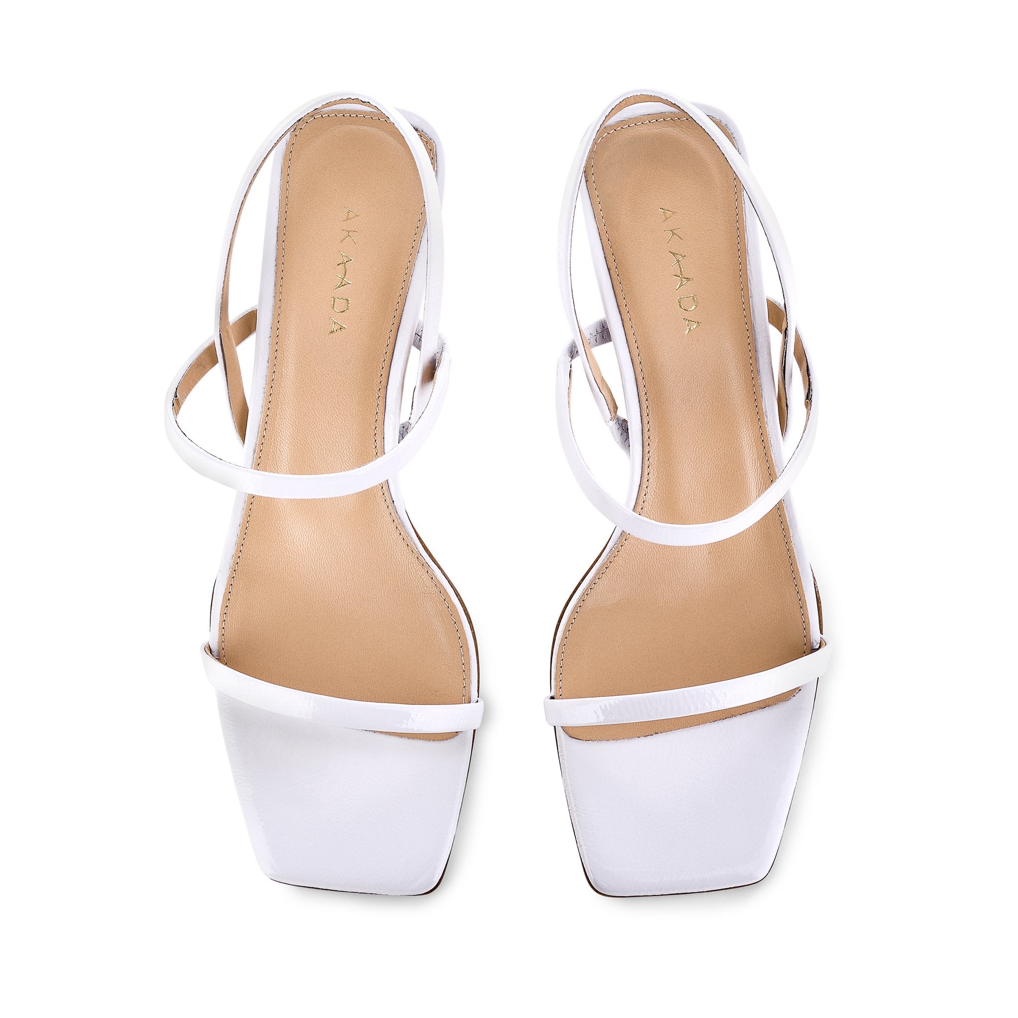 Miya White Naplak Sandals 1408-02 - 6