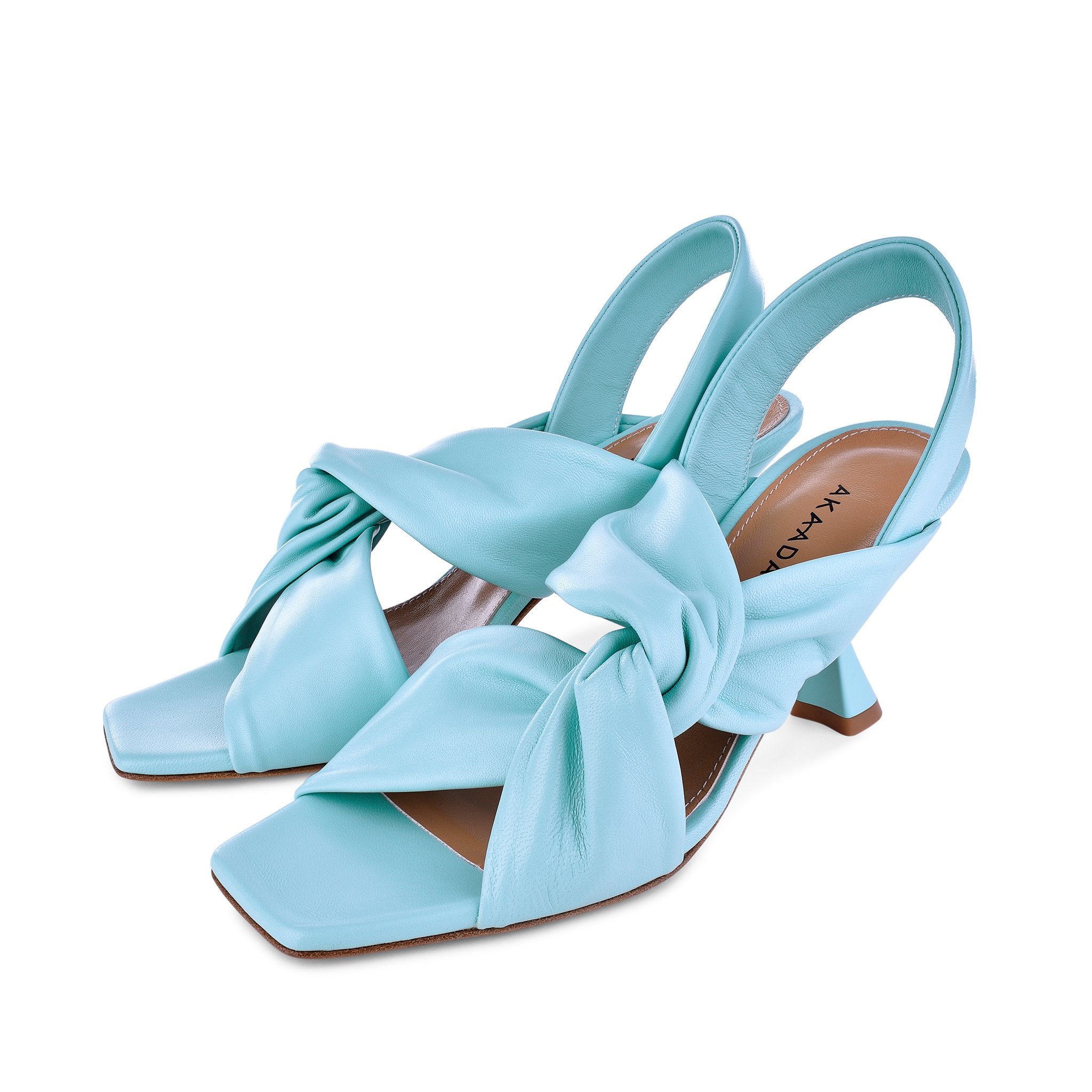 Asami Sky Blue Soft Nappa Sandals 9107-03 - 7