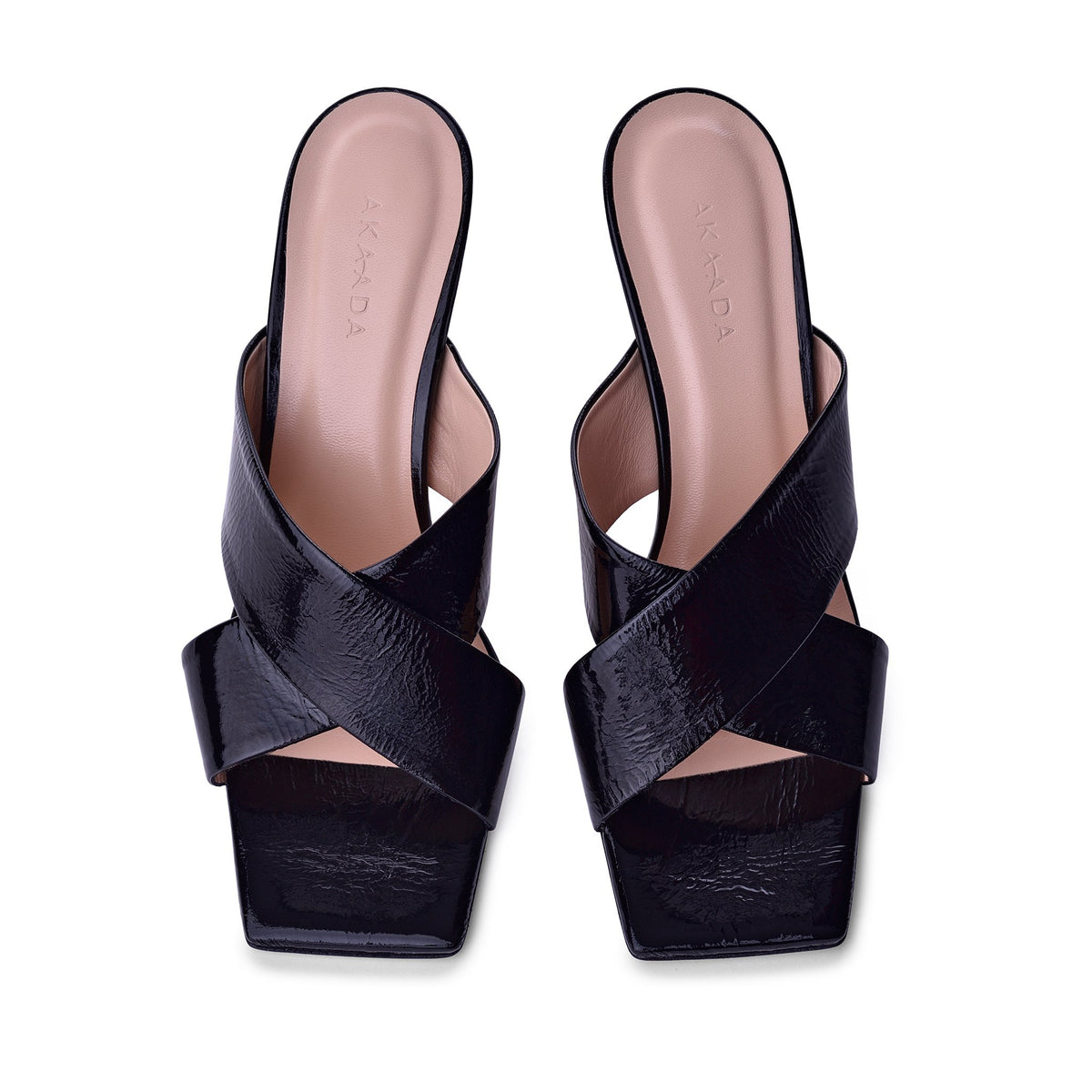 Kaori Black Soft Naplak Mules 20035-01-08 - 6