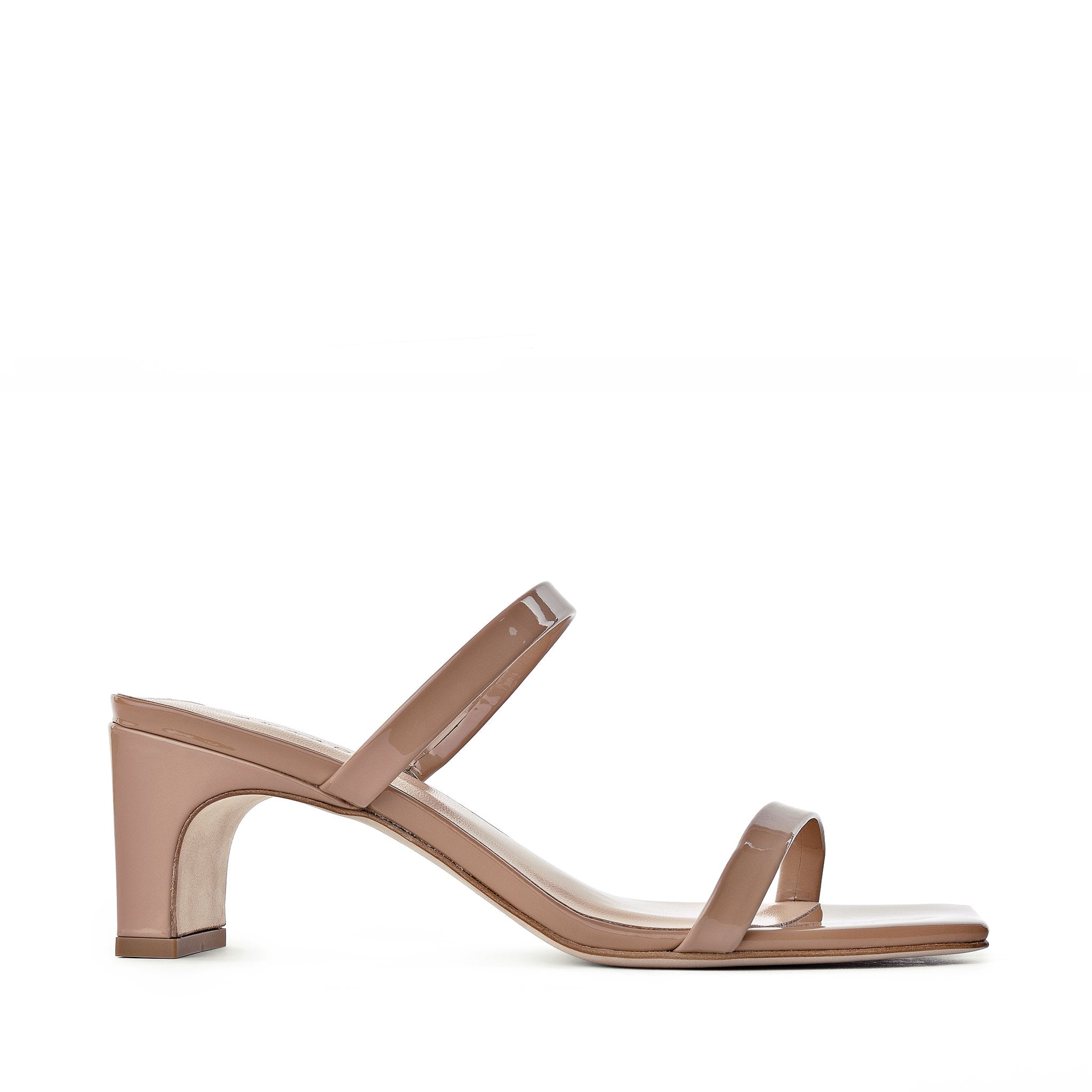 Yuki Nude Patent Leather Sandals 20033-01-02 - 1