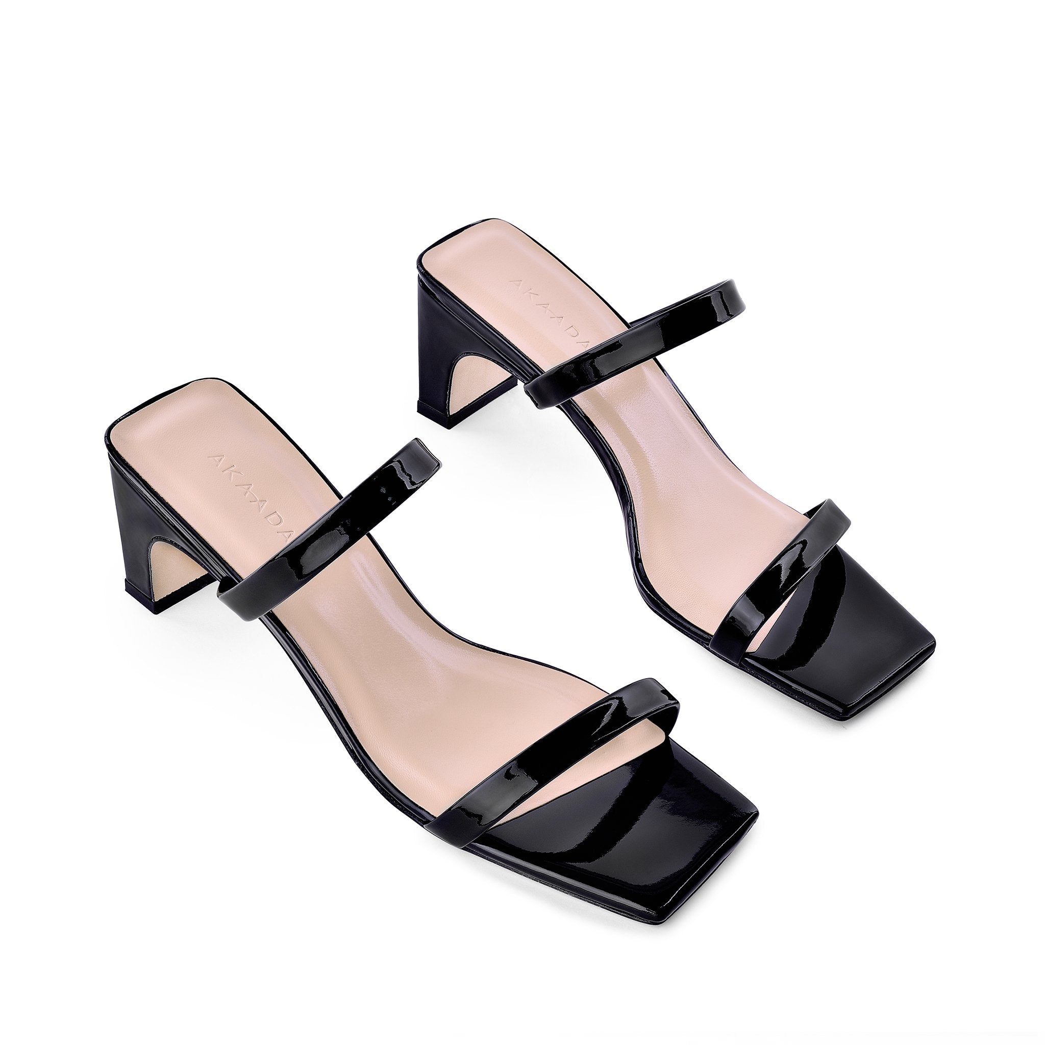 Yuki Black Patent Leather Sandals 20033-01-09 - 3
