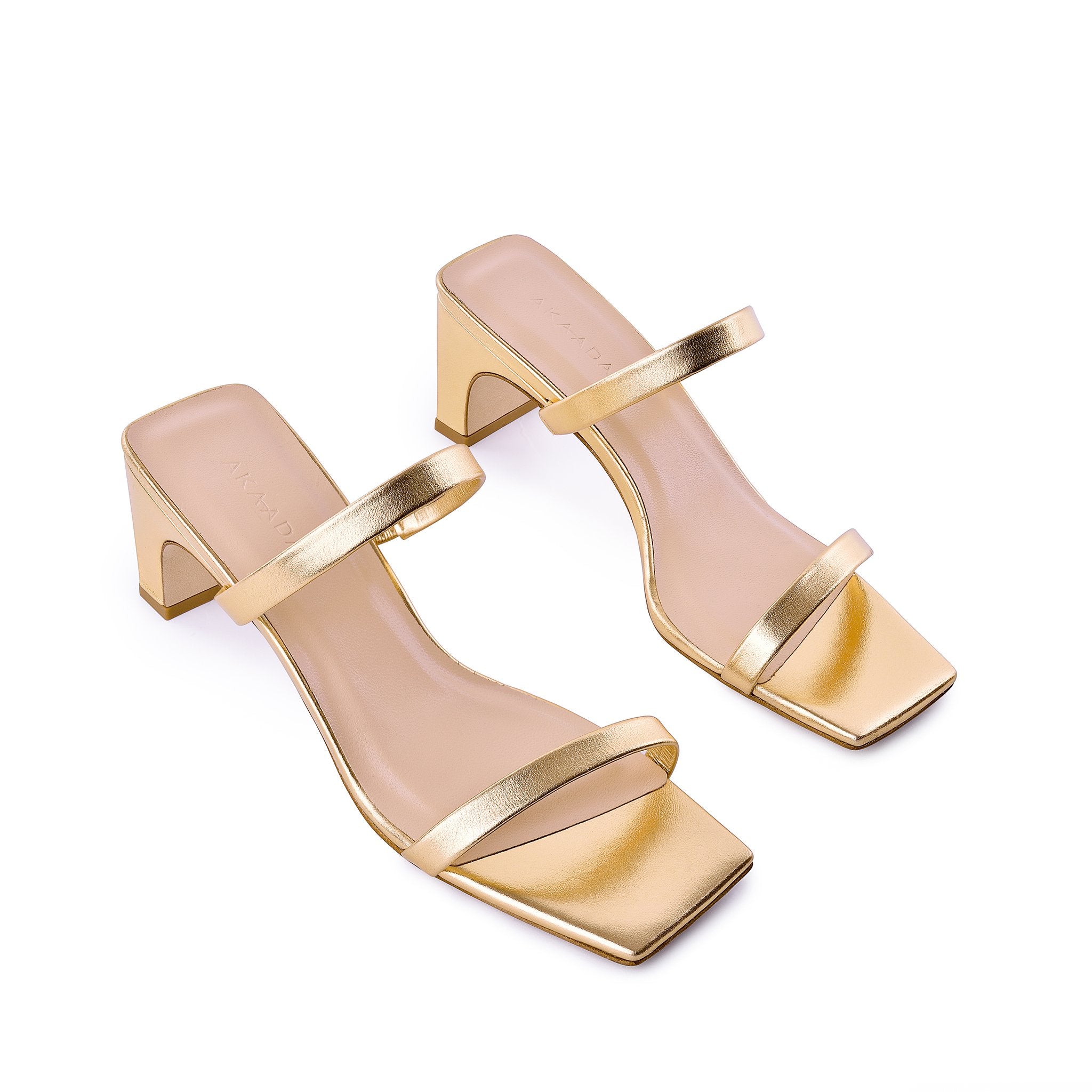 Yuki Gold Metallic Leather Sandals 20033-01-16 - 3