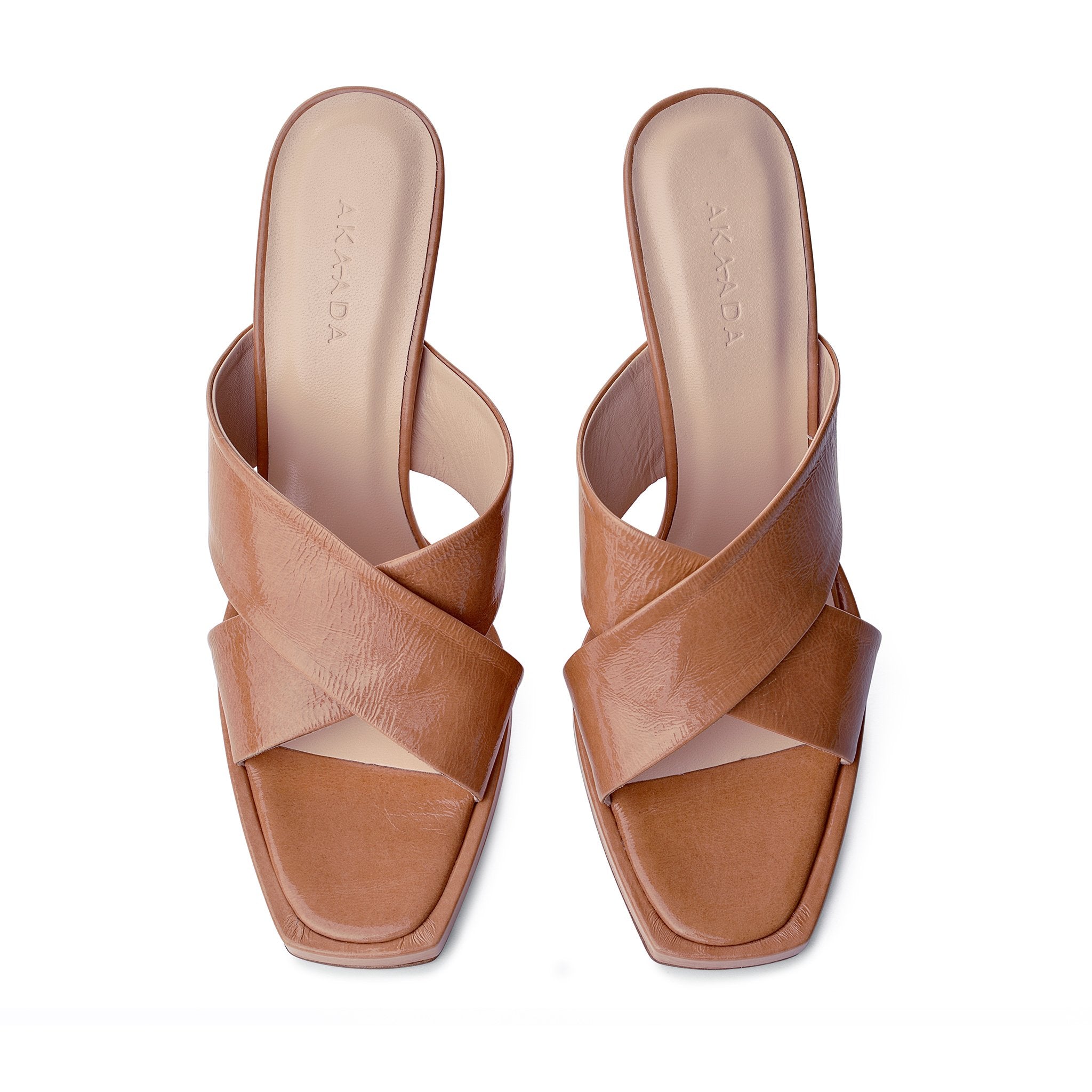 Kaori Plateau Brick Naplak Mules 20079-01-03 - 4