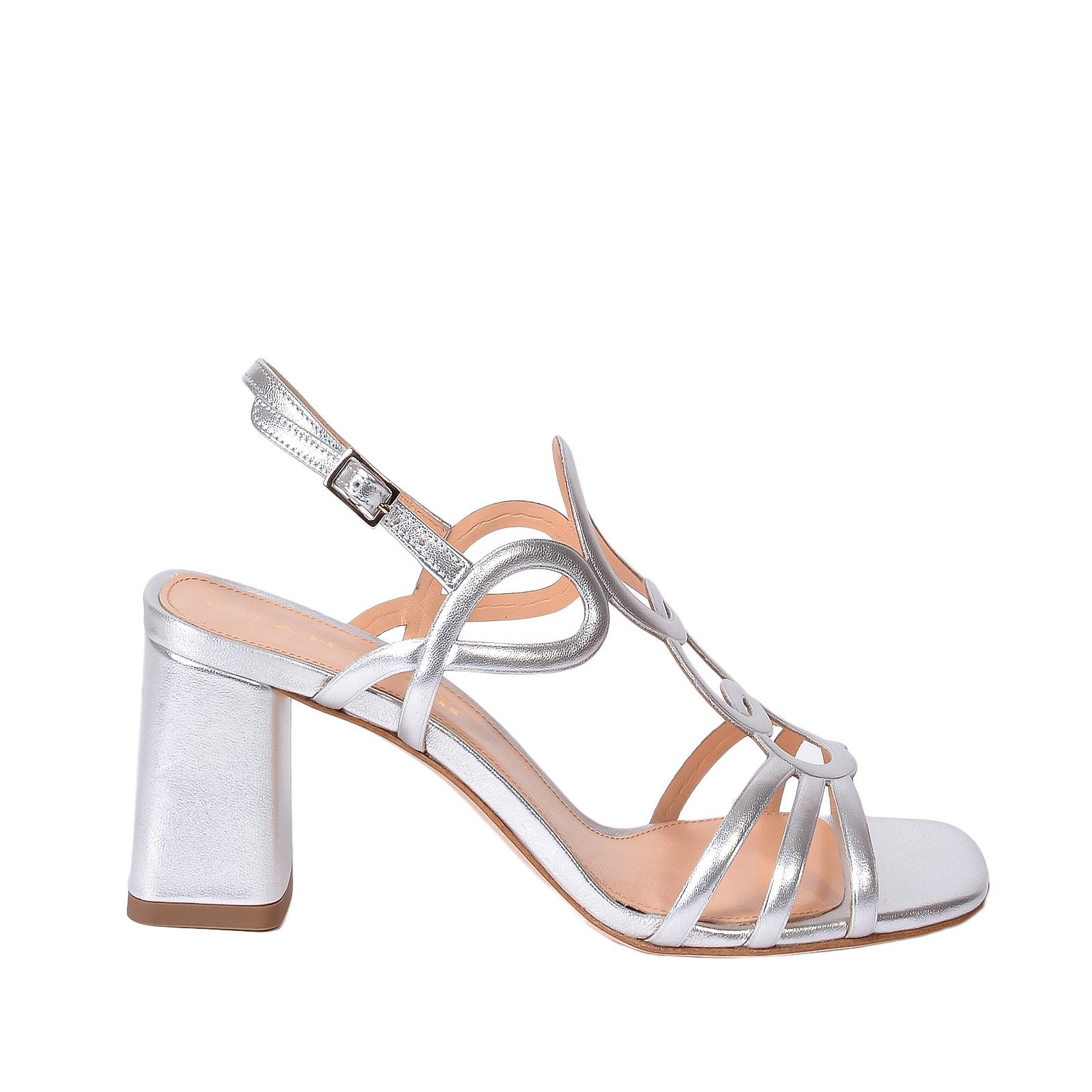 Luxor Leather Sandals 209/Silver - 1