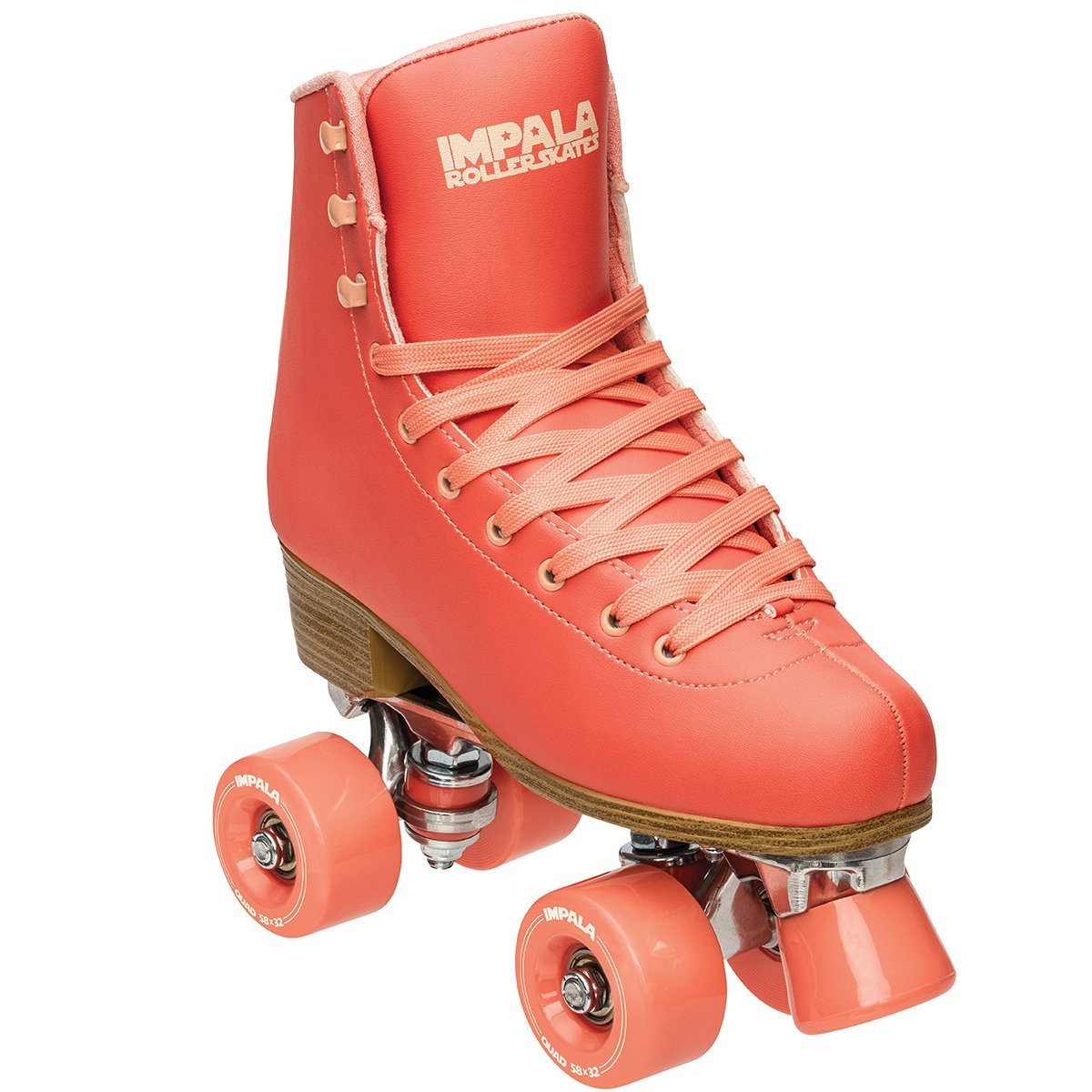 Living Coral Roller Skate IMPROLLER1-CORAL - 1