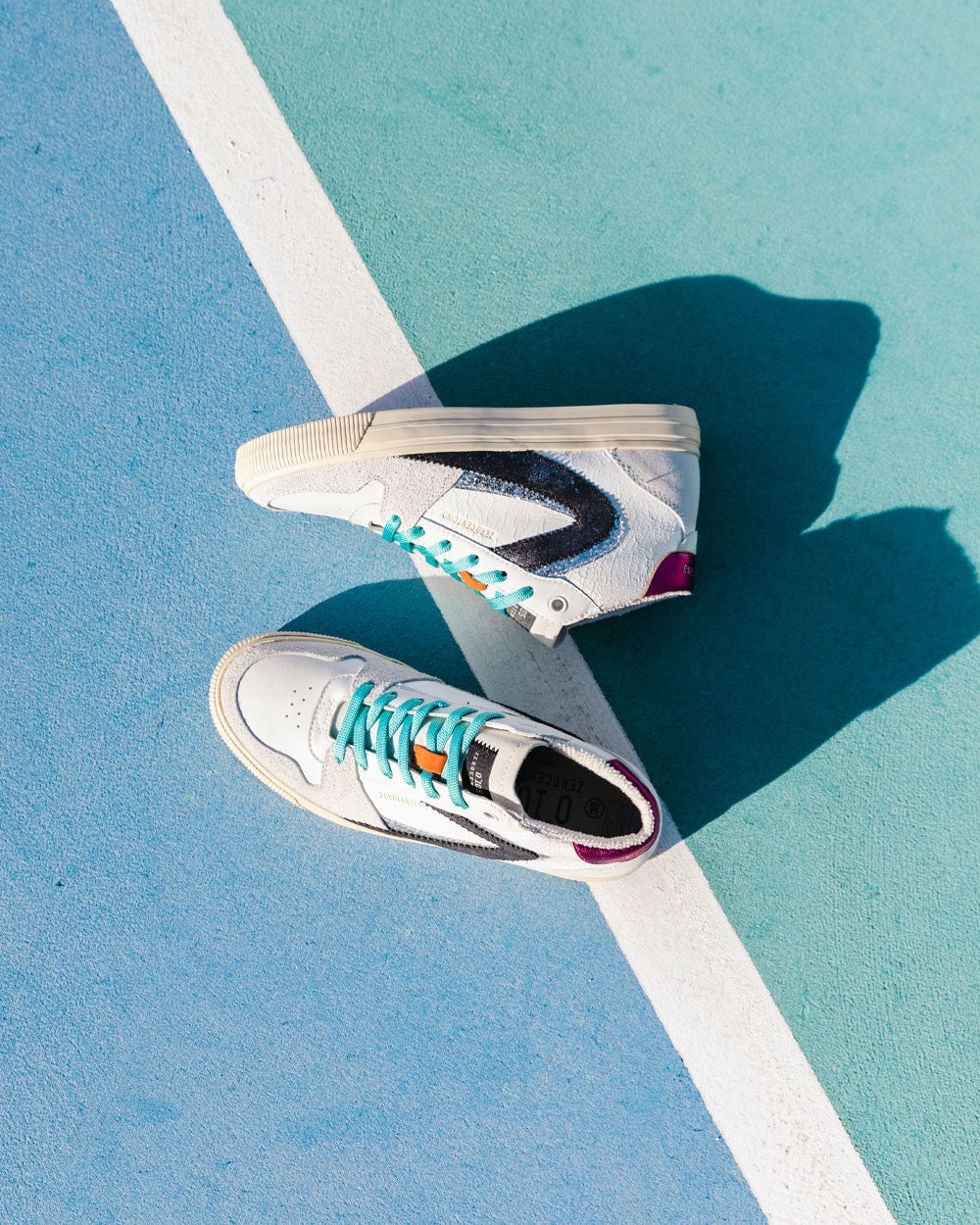 Jade Dbl Rainbow Hi Sneakers E2JADERAINBOW - 8