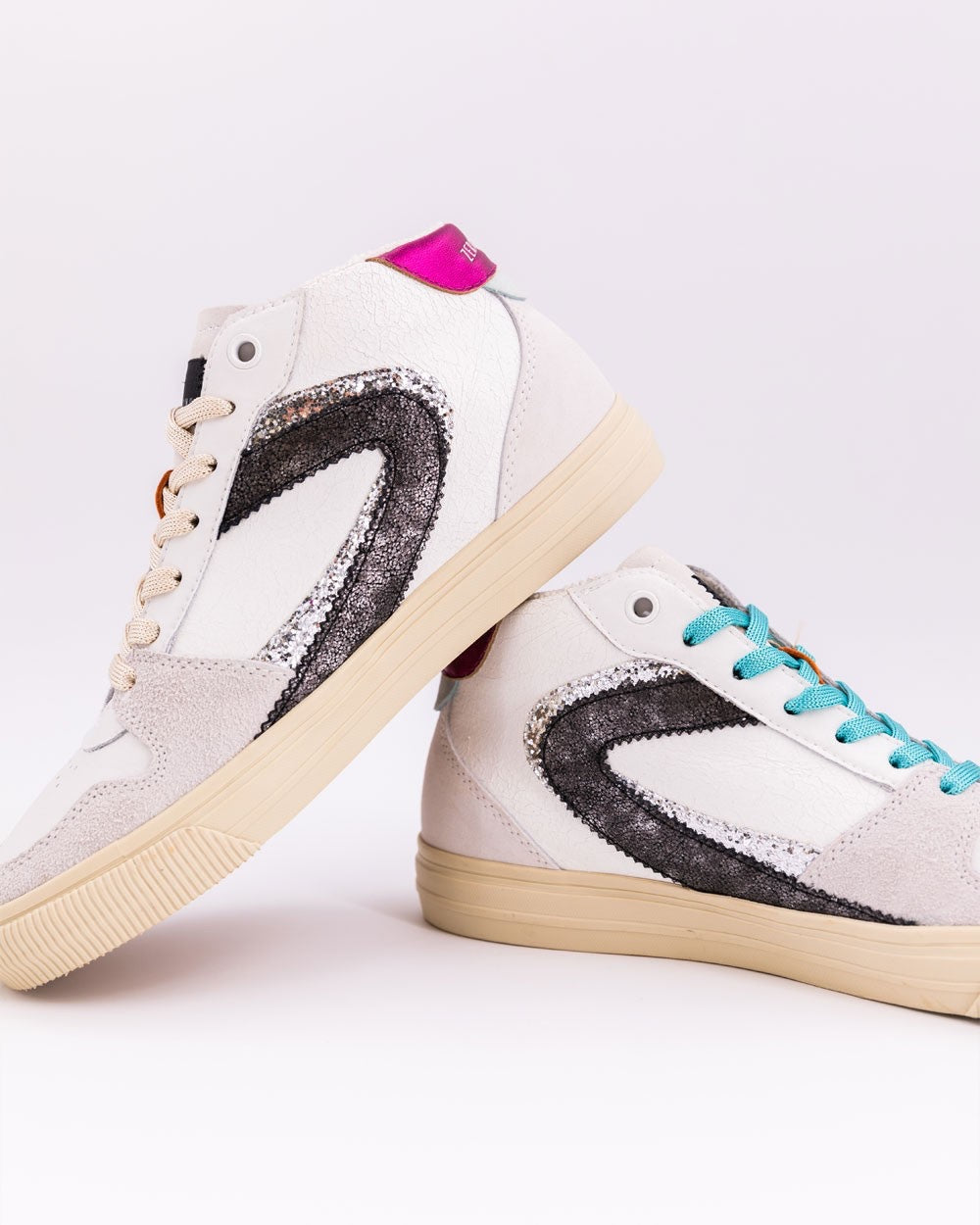 Jade Dbl Rainbow Hi Sneakers E2JADERAINBOW - 4