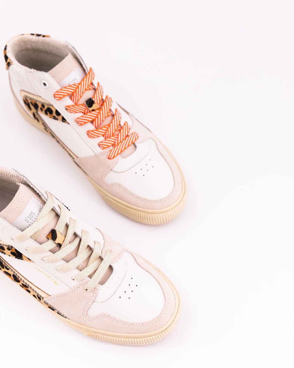 Jade Dbl Leo Gold Hi Sneakers E2JADELEOGOLD - 5