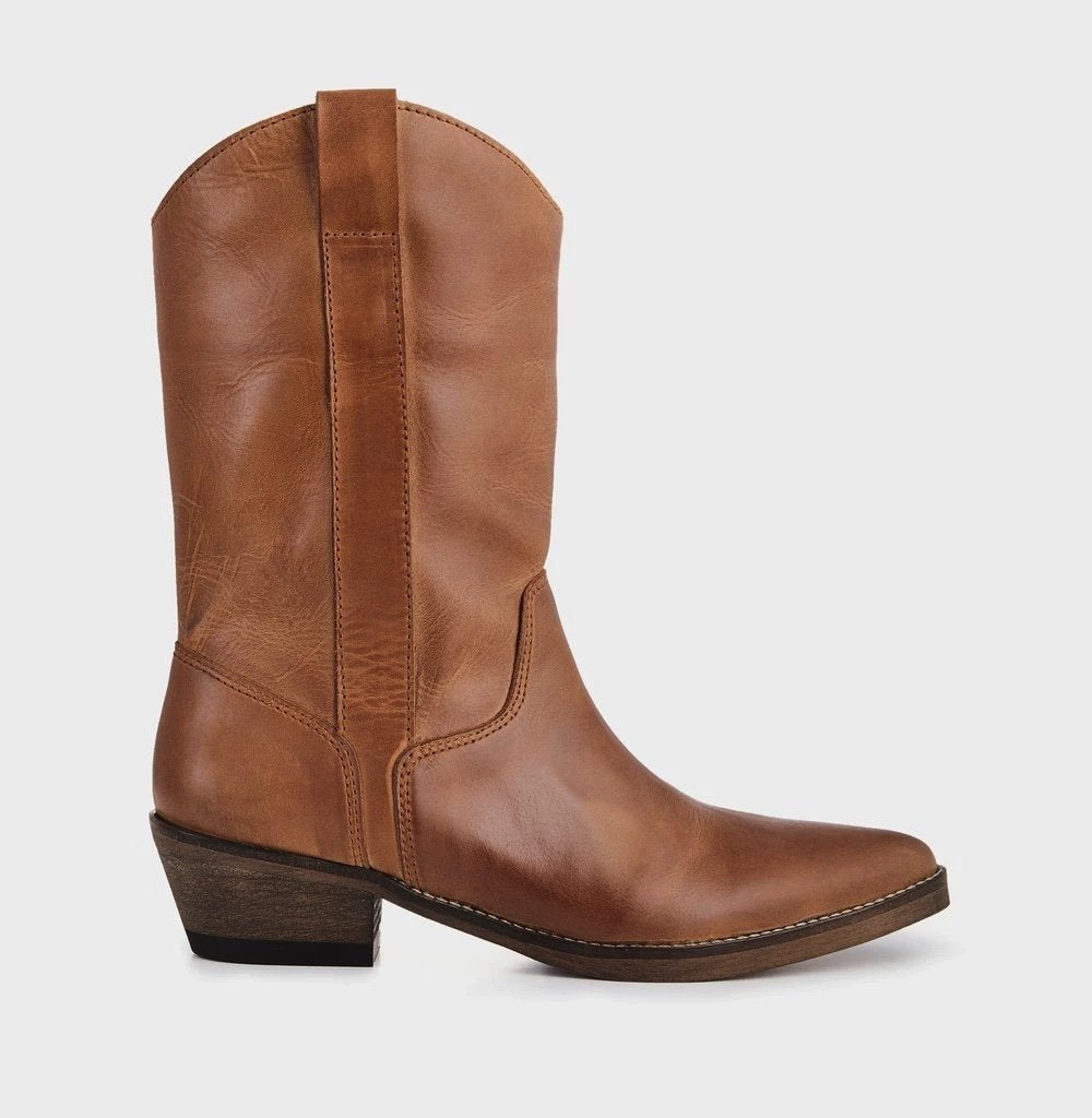 Tracy Dark Tan Boots 83-030-011 - 5