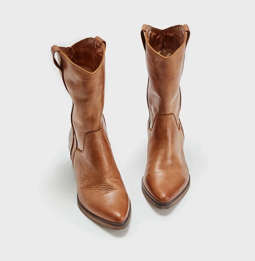 Tracy Dark Tan Boots 83-030-011 - 2