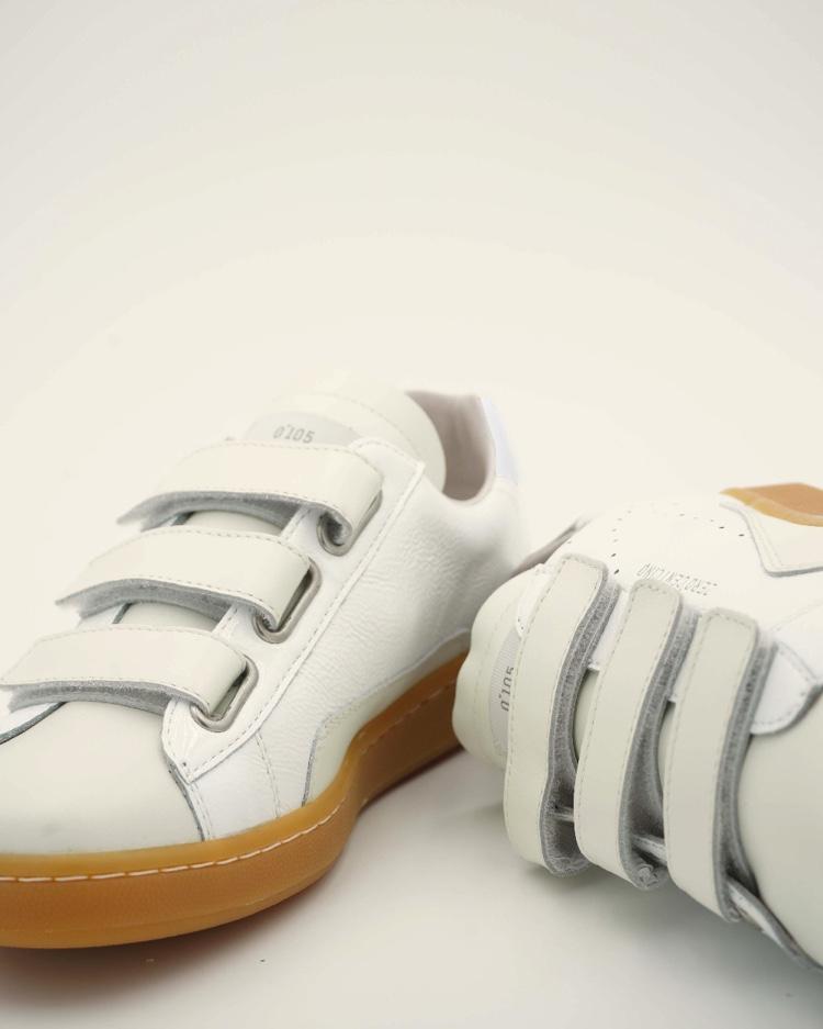 S-SCRATCH White Polish Chunky Sneakers - 6