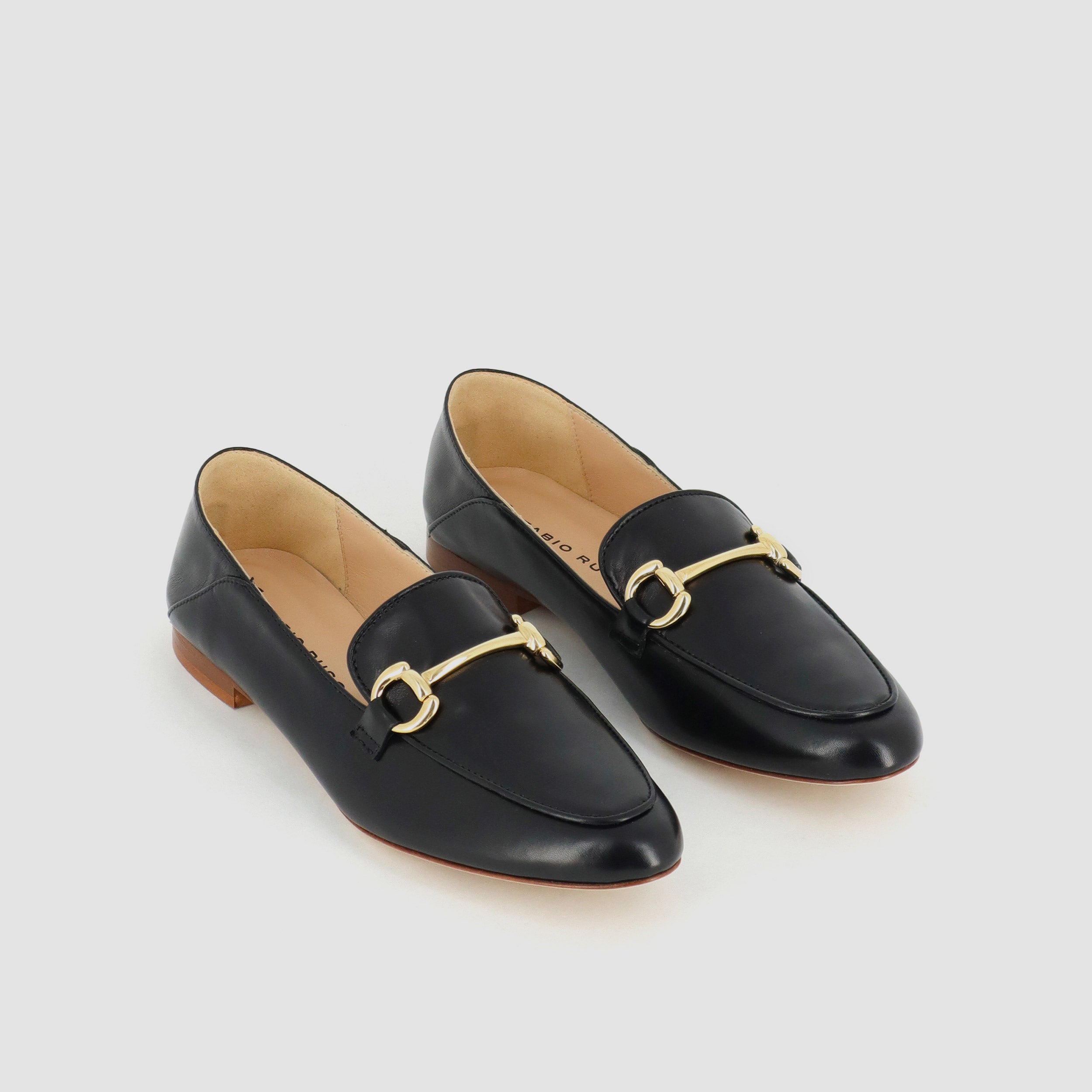 Isidora Black Nappa Loafers S-5383BLACK - 2