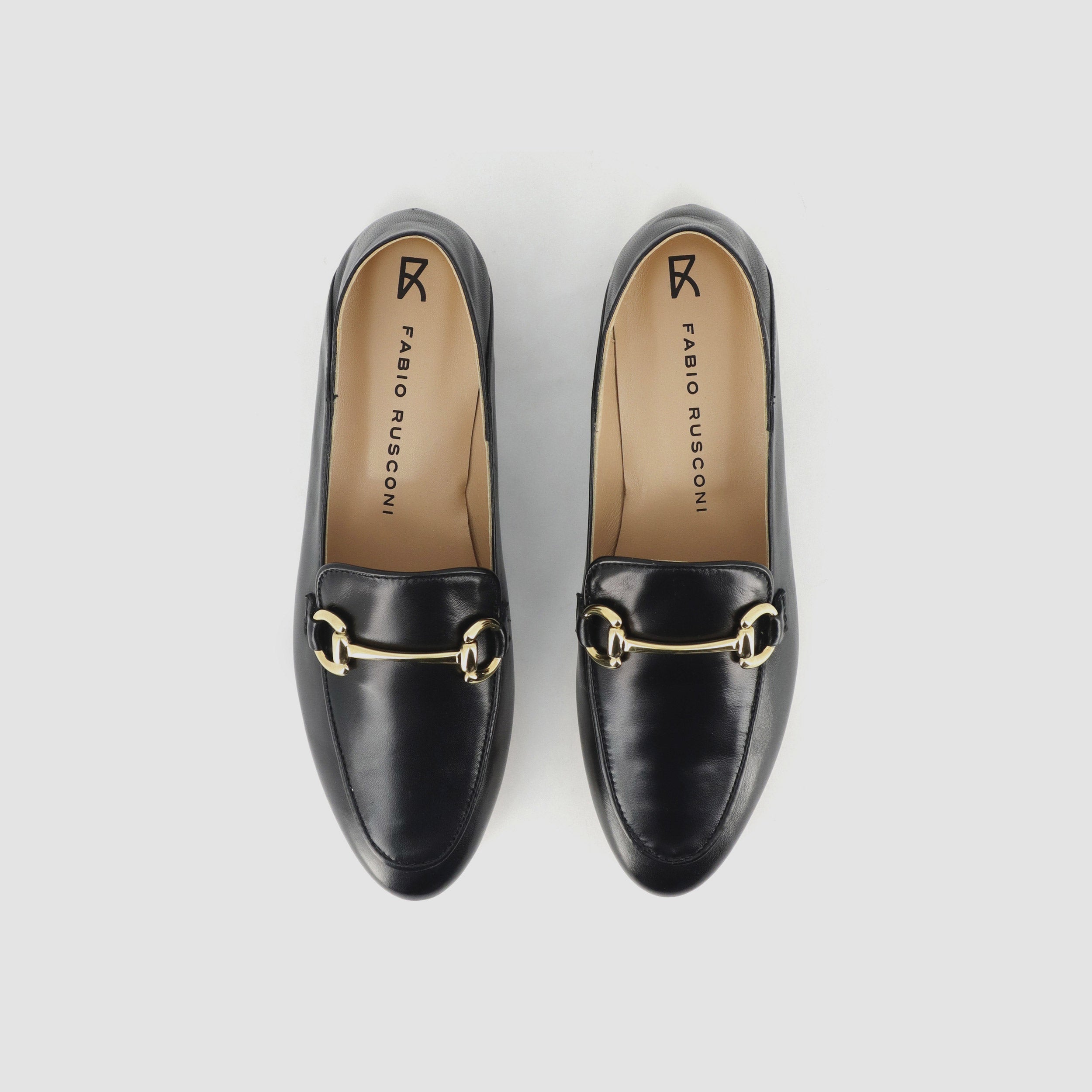 Isidora Black Nappa Loafers S-5383BLACK - 3
