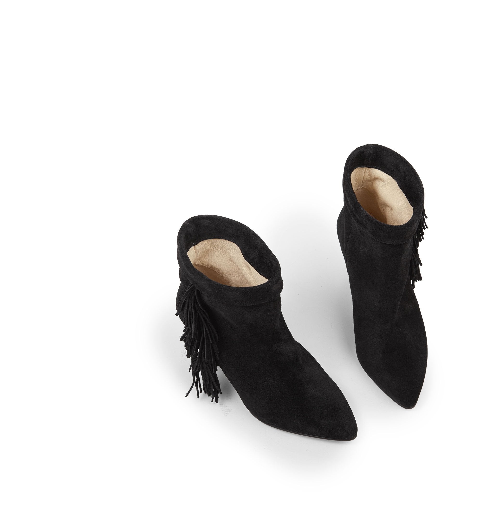 Mimi Suede Black Boots 03-020-011 - 3