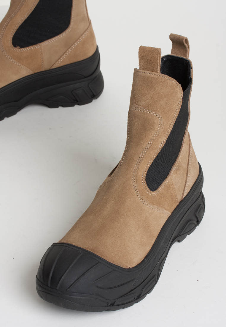 Jack Sand Chunky Chelsea Boots JACK-SUEDE-WSND - 03