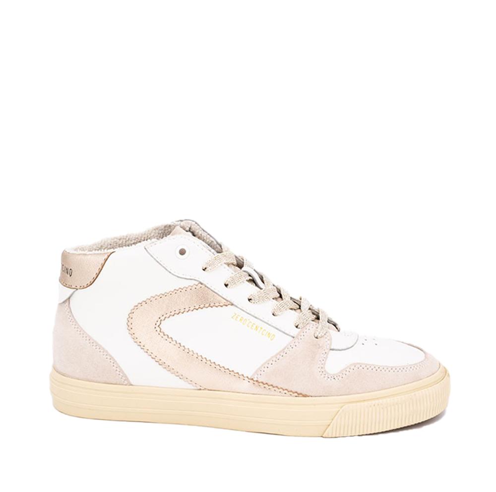 Jade White Gold Hi Sneakers JH1JADEGOLD - 01