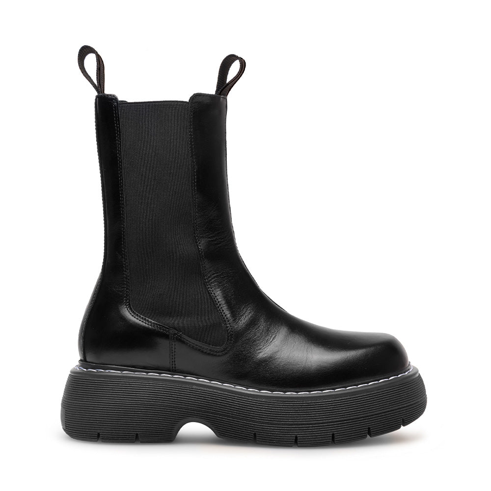 Joy All Black High Chelsea Boots LAST1730 -1